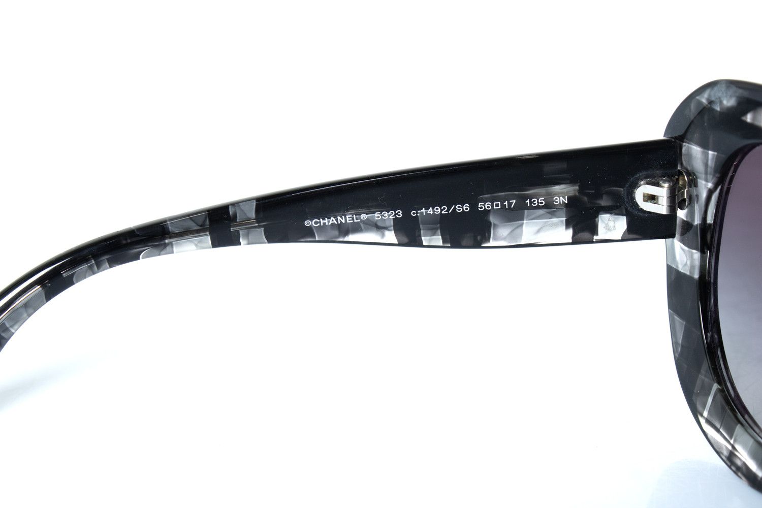 Chanel Chanel, Grey oversized sunglasses Size ONE SIZE - 8 Thumbnail