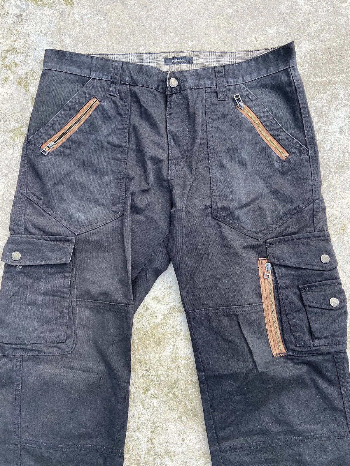 Japanese Brand Double Focus cargo pants Size US 34 / EU 50 - 4 Thumbnail