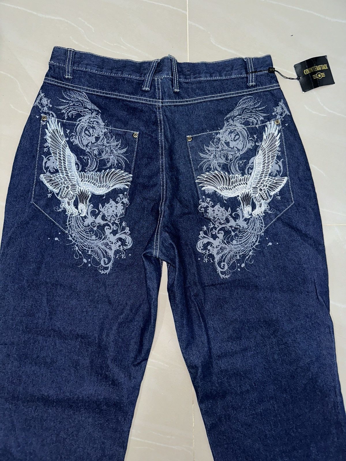 JNCO × Japanese Brand × Vintage Counterattack baggy jean Size US 38 / EU 54 - 1 Thumbnail