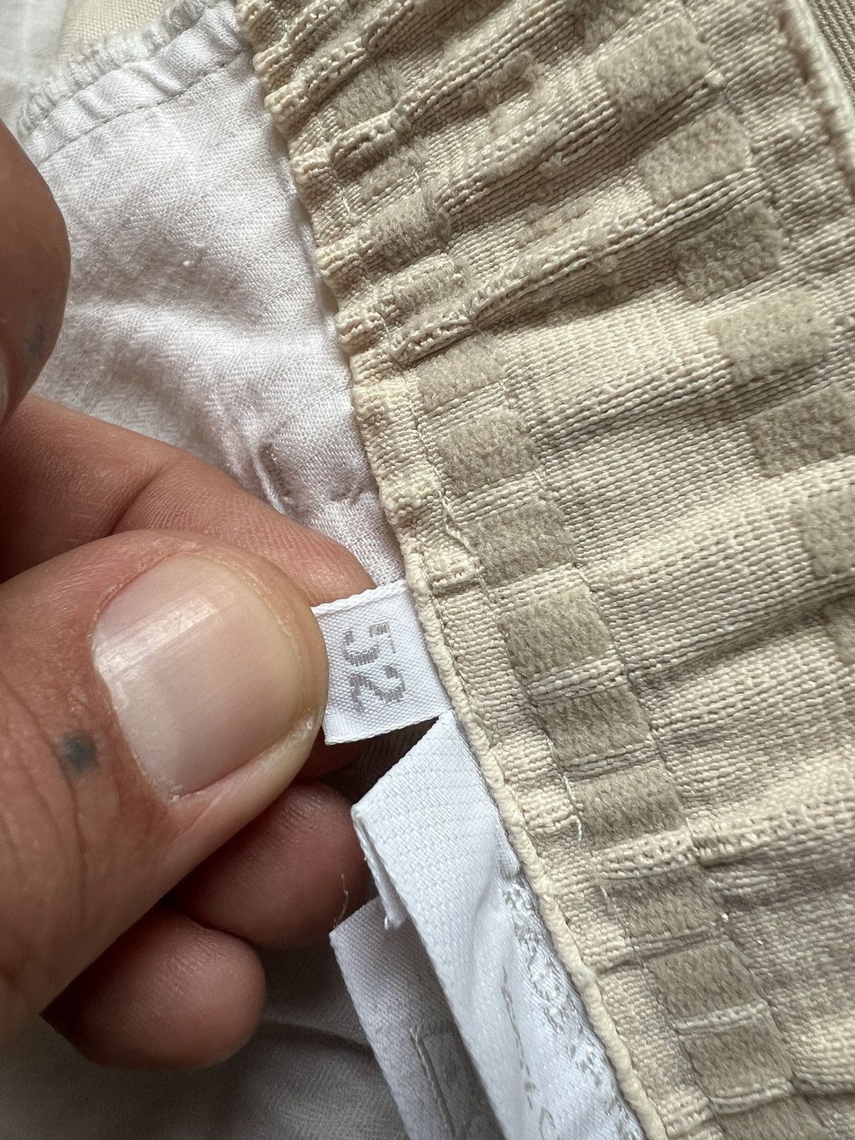 Prada Vintage Prada Red Tab Cream Rare Grail Baggy Chino Pants Size US 36 / EU 52 - 10 Thumbnail