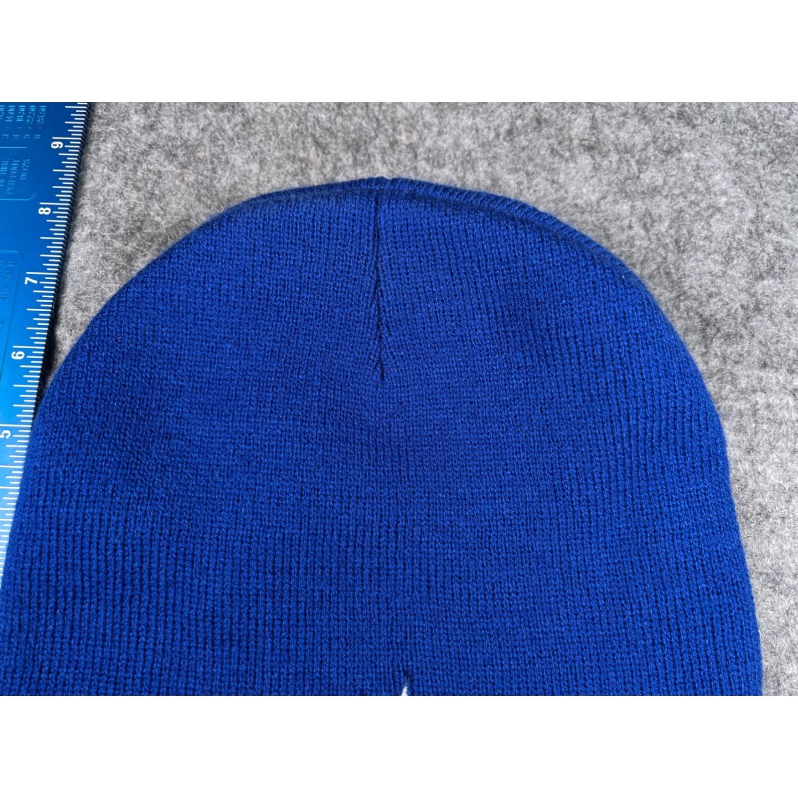 Vintage Promo Headwear Beanie Adult One Size Blue Knit 100% Acrylic Riviera Maya Beach Toque Casual Travel Men/Women Size ONE SIZE - 3 Thumbnail