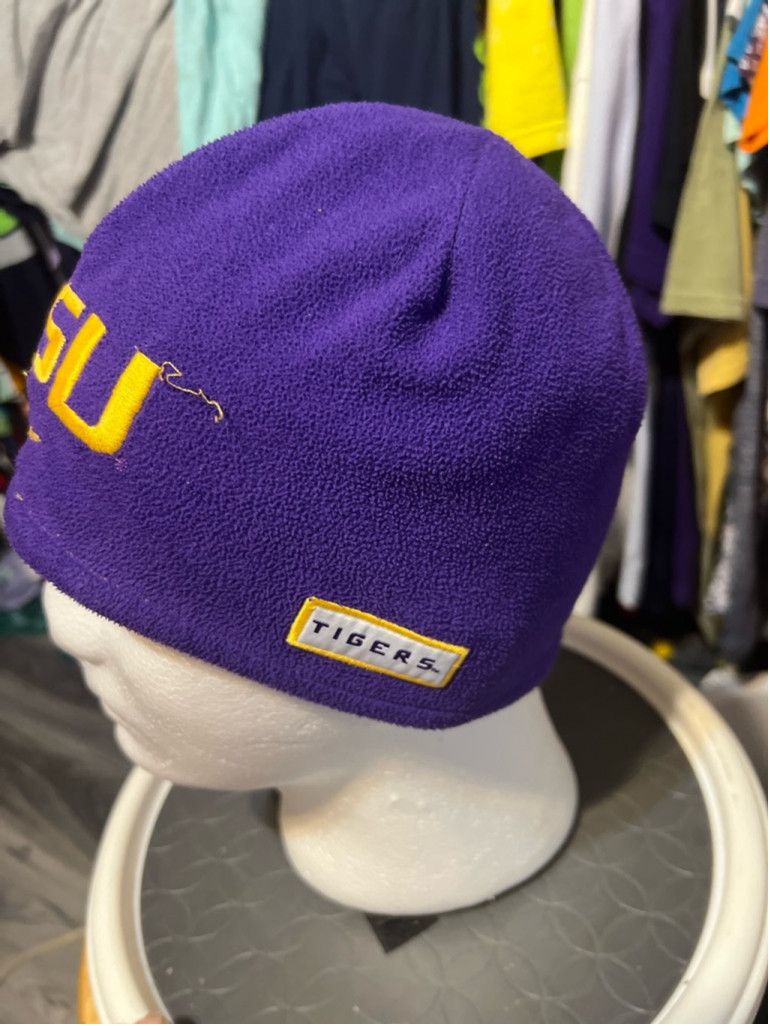 Nike LSU Tigers Reversible Beanie Skull cap Size ONE SIZE - 8 Thumbnail