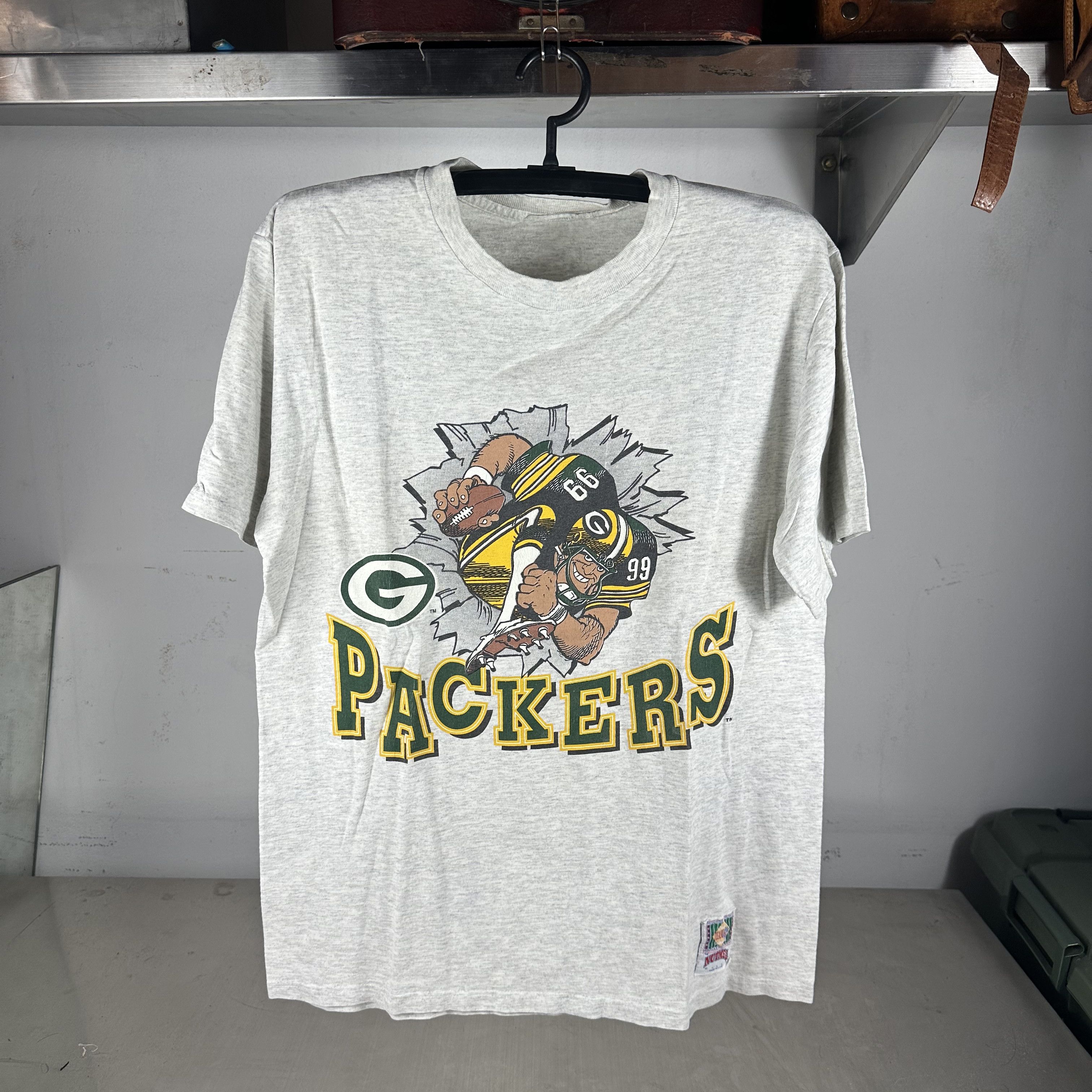 Vintage Vintage 1993 Green Bay Packers NFL Breakthrough T-Shirt Size US L / EU 52-54 / 3 - 1 Thumbnail