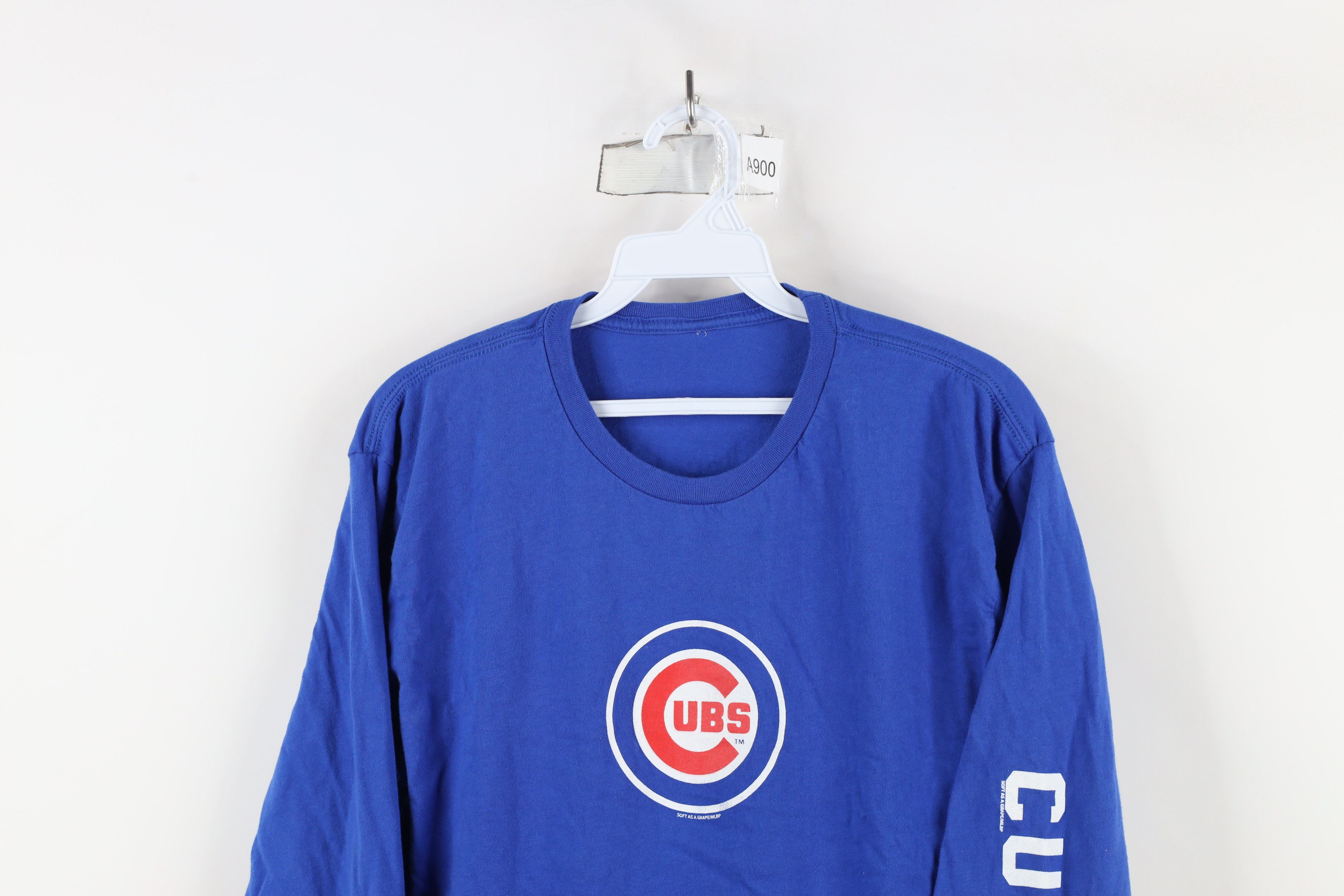 Vintage Vintage Spell Out Chicago Cubs Baseball Long Sleeve T-Shirt Size M / US 6-8 / IT 42-44 - 2 Thumbnail