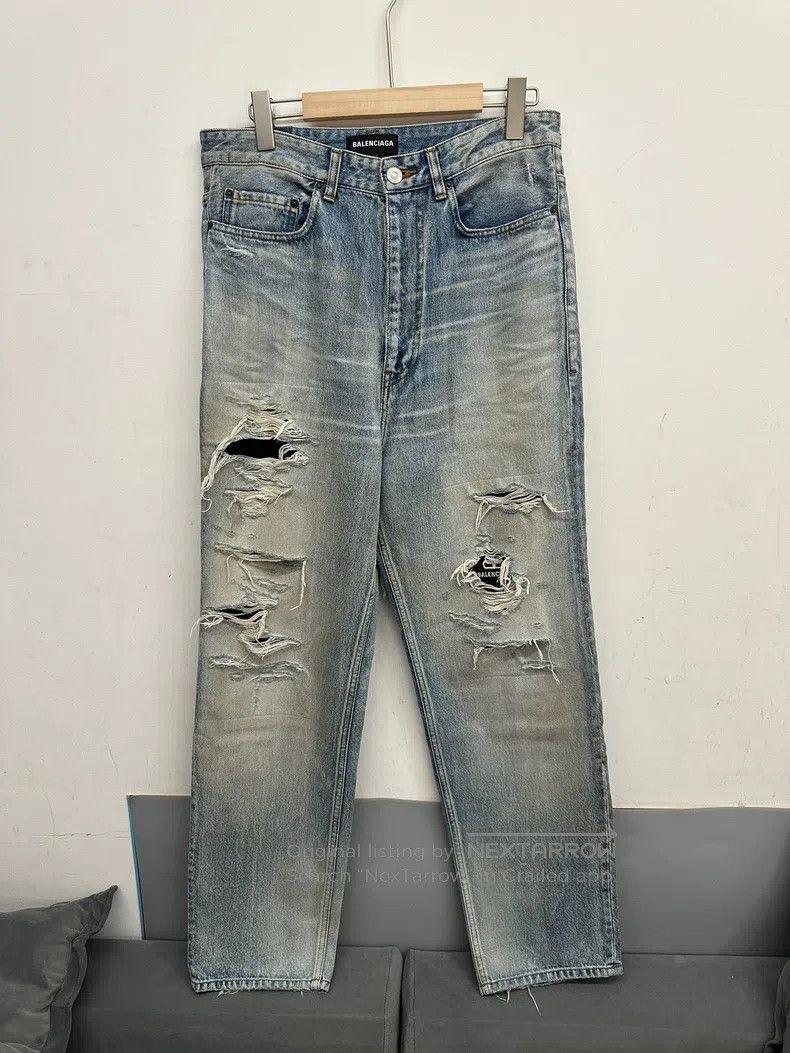 Balenciaga Balenciaga Jeans Size US 32 / EU 48 - 1 Thumbnail
