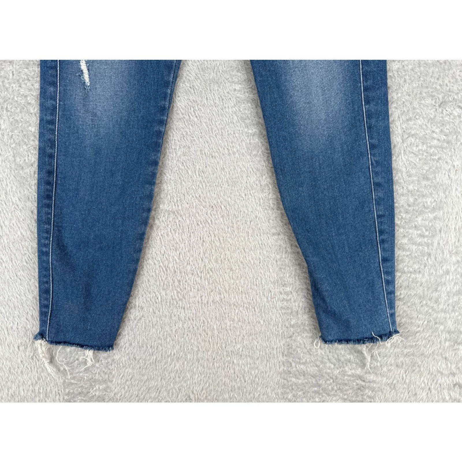 Diesel Diesel Womens Jeans Denim Blue 26 Regular 5-Pocket Distressed Stretch Skinny Size 26" / US 2 / IT 38 - 2 Thumbnail