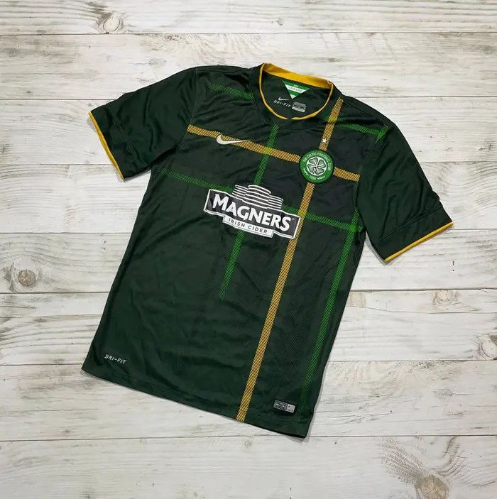 Nike Nike Celtic 2014 2015 Away Soccer Shirt Football Jersey Size US S / EU 44-46 / 1 - 1 Thumbnail
