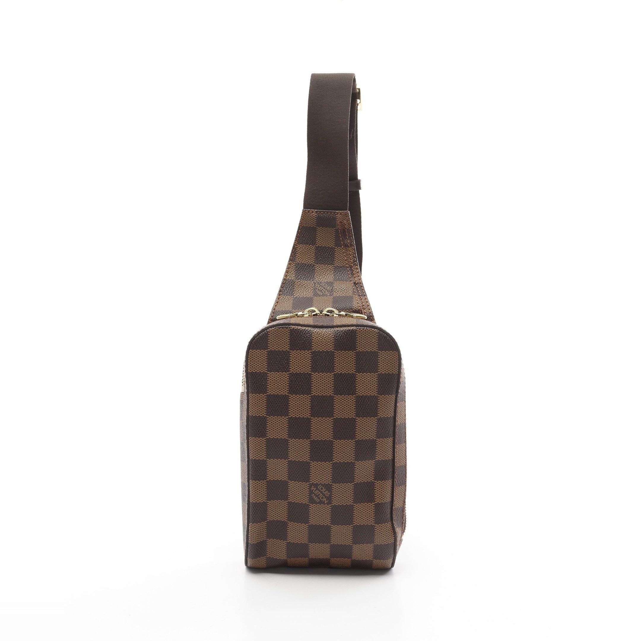 Louis Vuitton Louis Vuitton Geronimos Damier Ebene Body Bag Brown Size ONE SIZE - 1 Thumbnail
