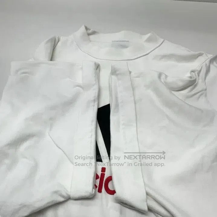 Balenciaga Balenciaga x Adidas White Logo Embroidered T. Size US M / EU 48-50 / 2 - 7 Thumbnail