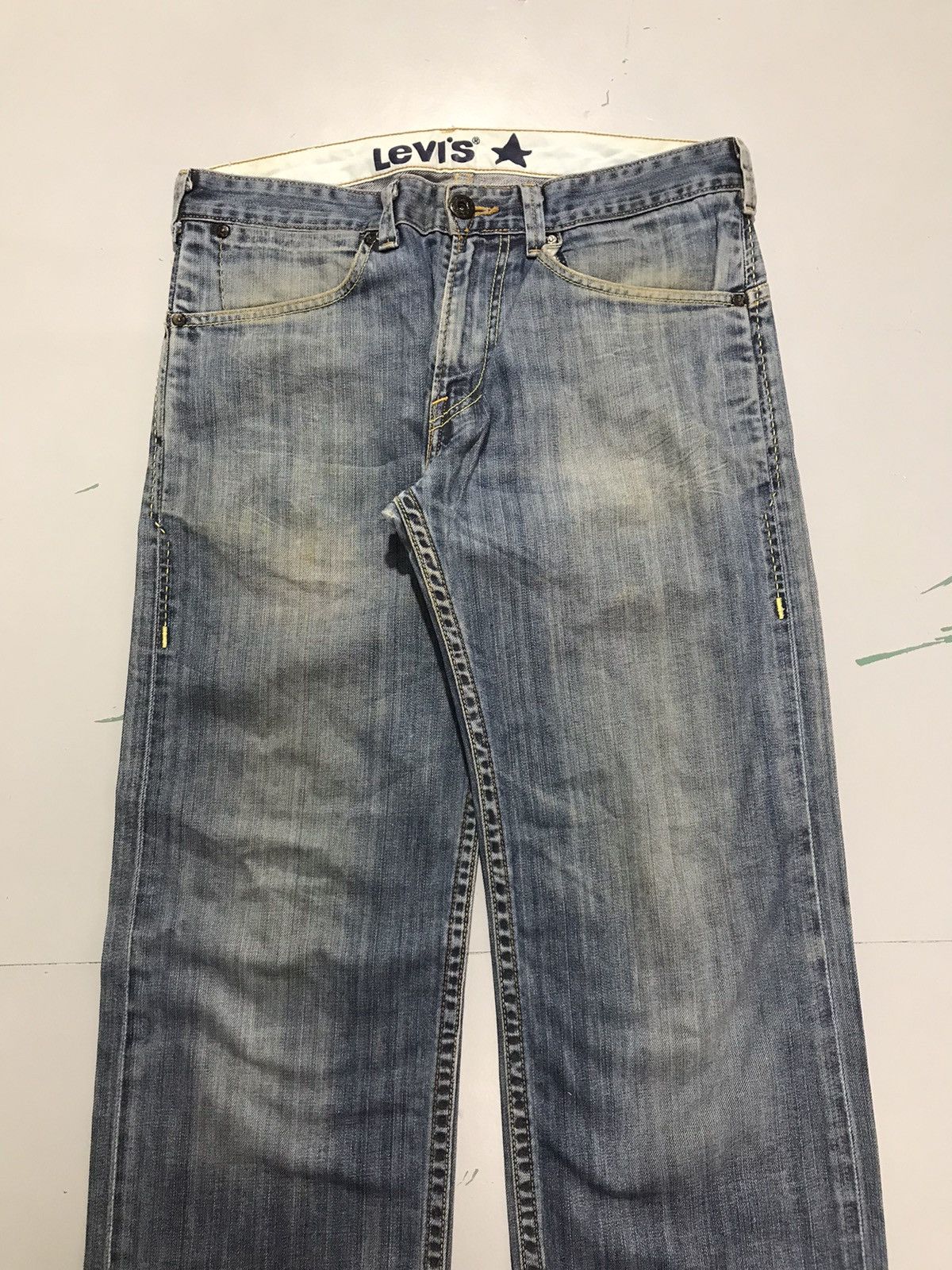 Levi's Vintage Levi’s buckle belt denim Size US 34 / EU 50 - 4 Thumbnail