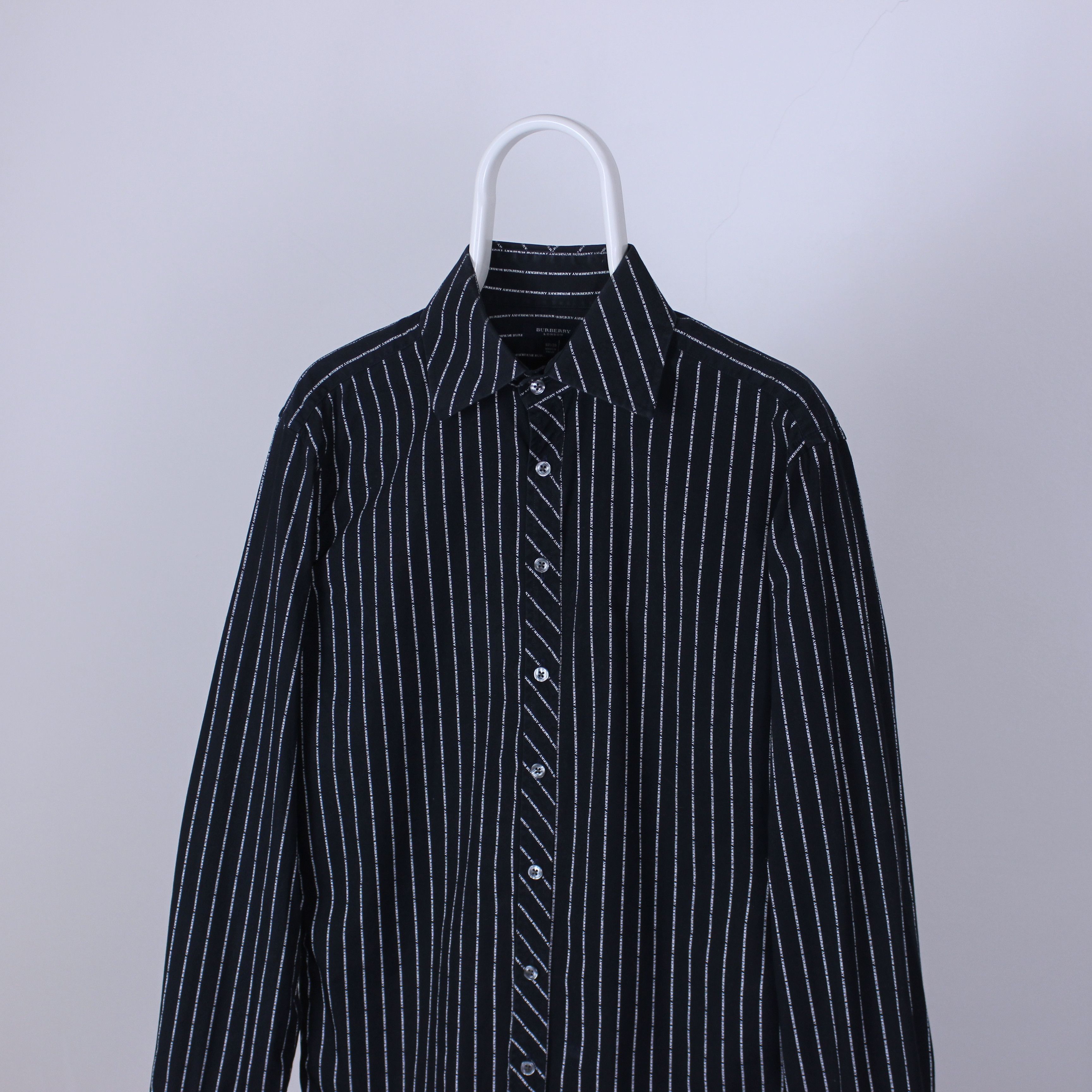 Burberry Burberry shirt men monogram 15 39 1/2 L tailored Size US L / EU 52-54 / 3 - 2 Thumbnail