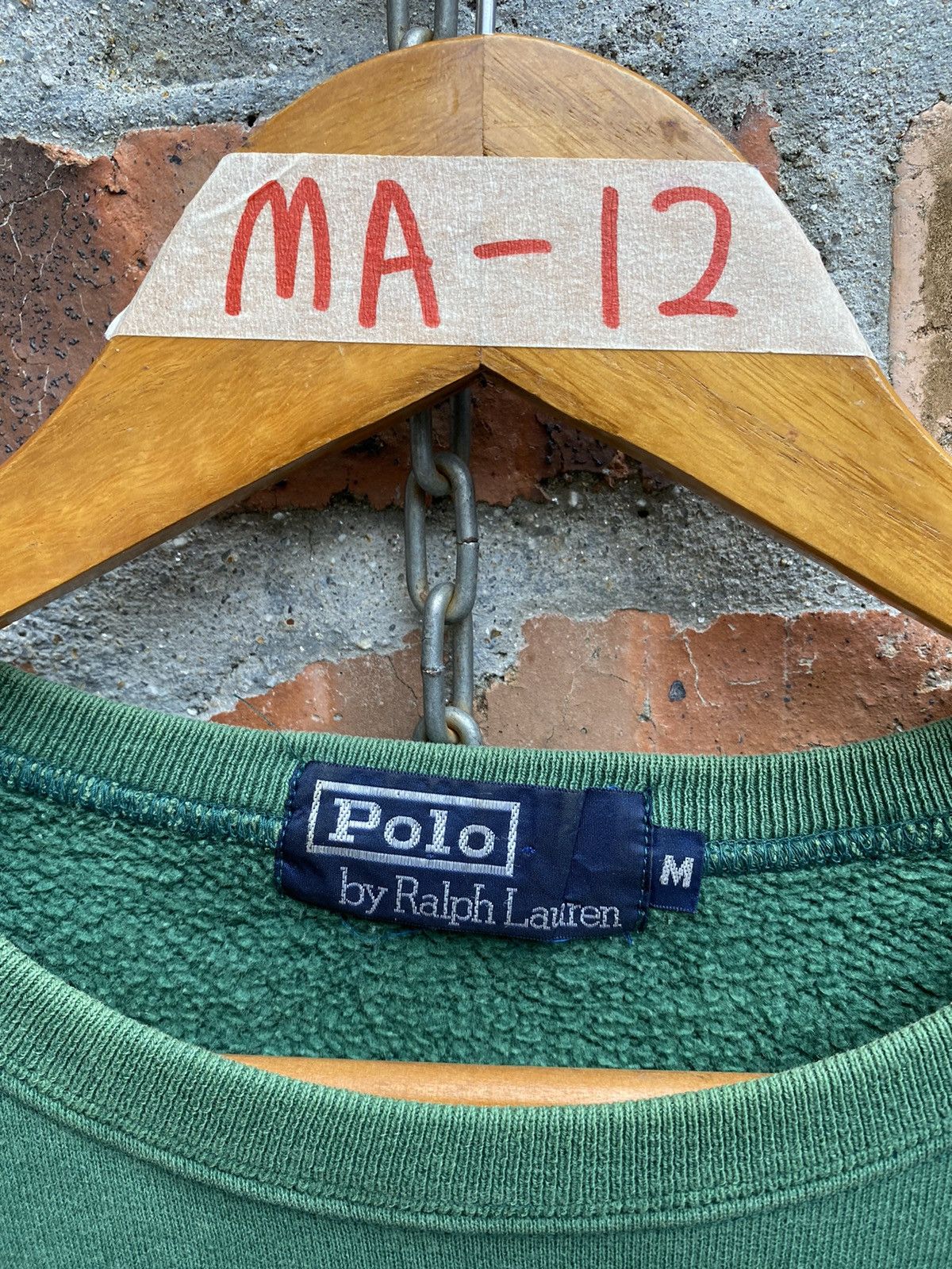 Polo Ralph Lauren 1990s Polo Ralph Lauren Spell out logo sweatshirt Size US M / EU 48-50 / 2 - 10 Thumbnail