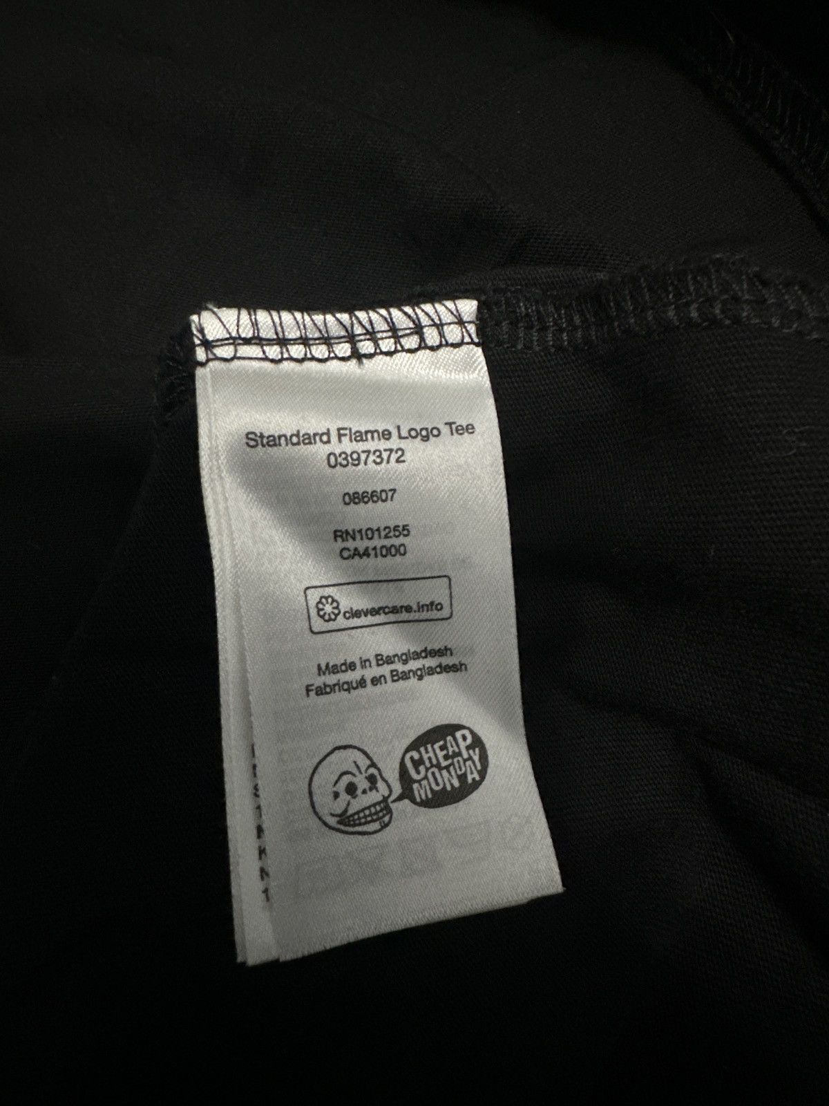 Cheap Monday Cheap Monday Standard Flame Logo T-Shirt Size US M / EU 48-50 / 2 - 6 Thumbnail