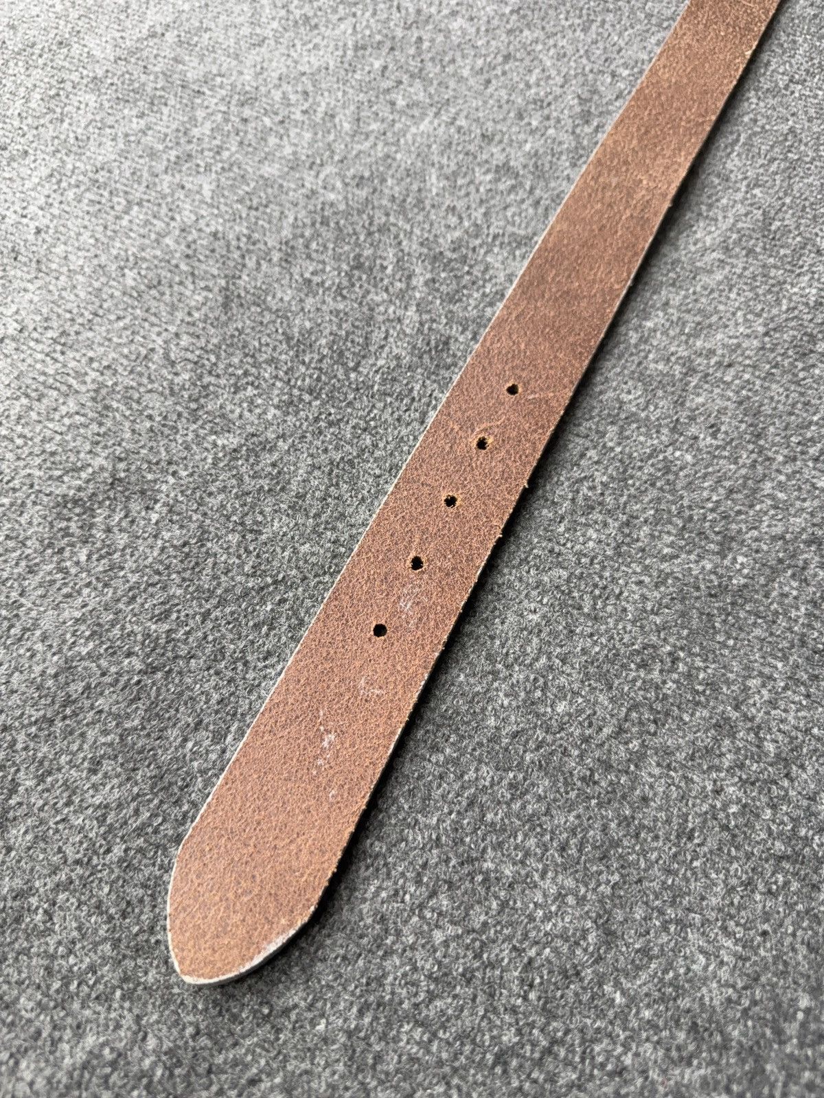 Japanese Brand Vintage Italian Vittozzi Leather Belt Boho Western Buckle Size ONE SIZE - 13 Thumbnail