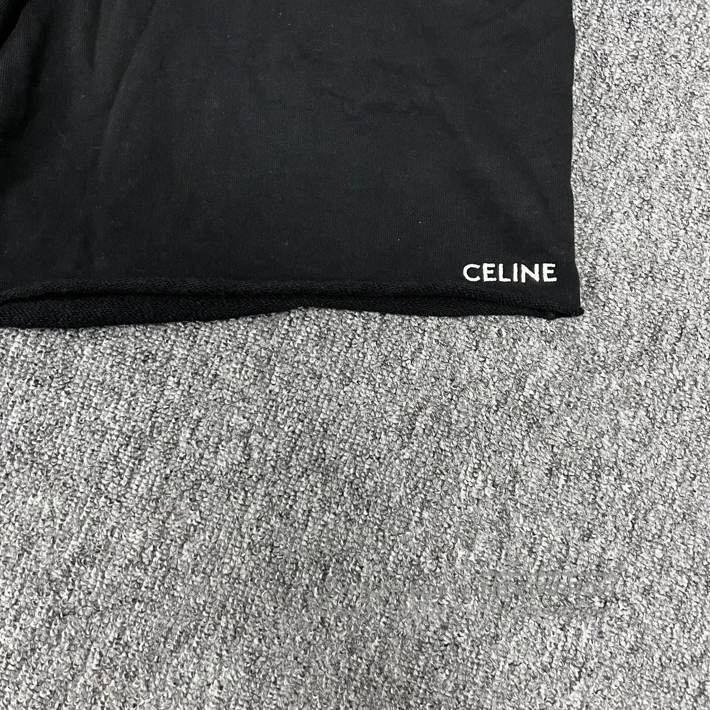 Celine CELINE SIZE XL Alphabet logo black shorts| Size 30" / US 8 / IT 44 - 4 Thumbnail