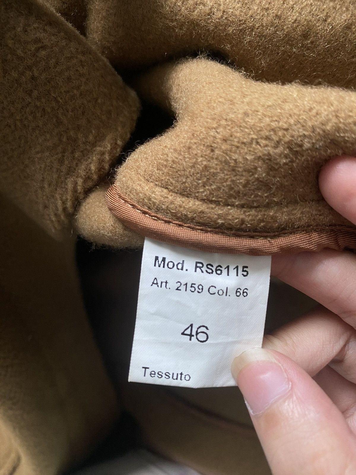 AW2006 Raf Simons Wool Duffle Coat Jacket