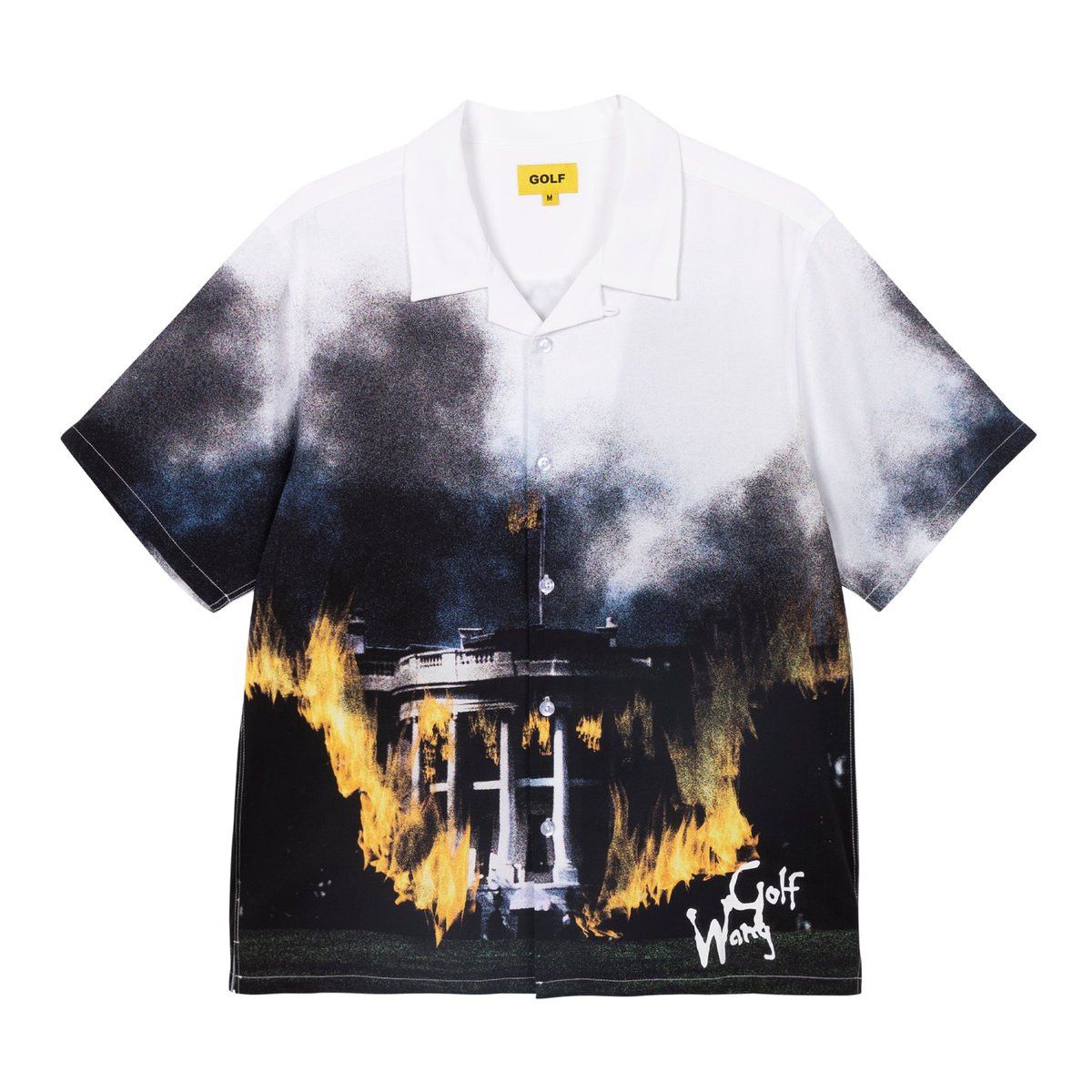 Golf Wang White House Button Up Shirt - Golf Wang Tyler, the Creator Size US S / EU 44-46 / 1 - 1 Preview