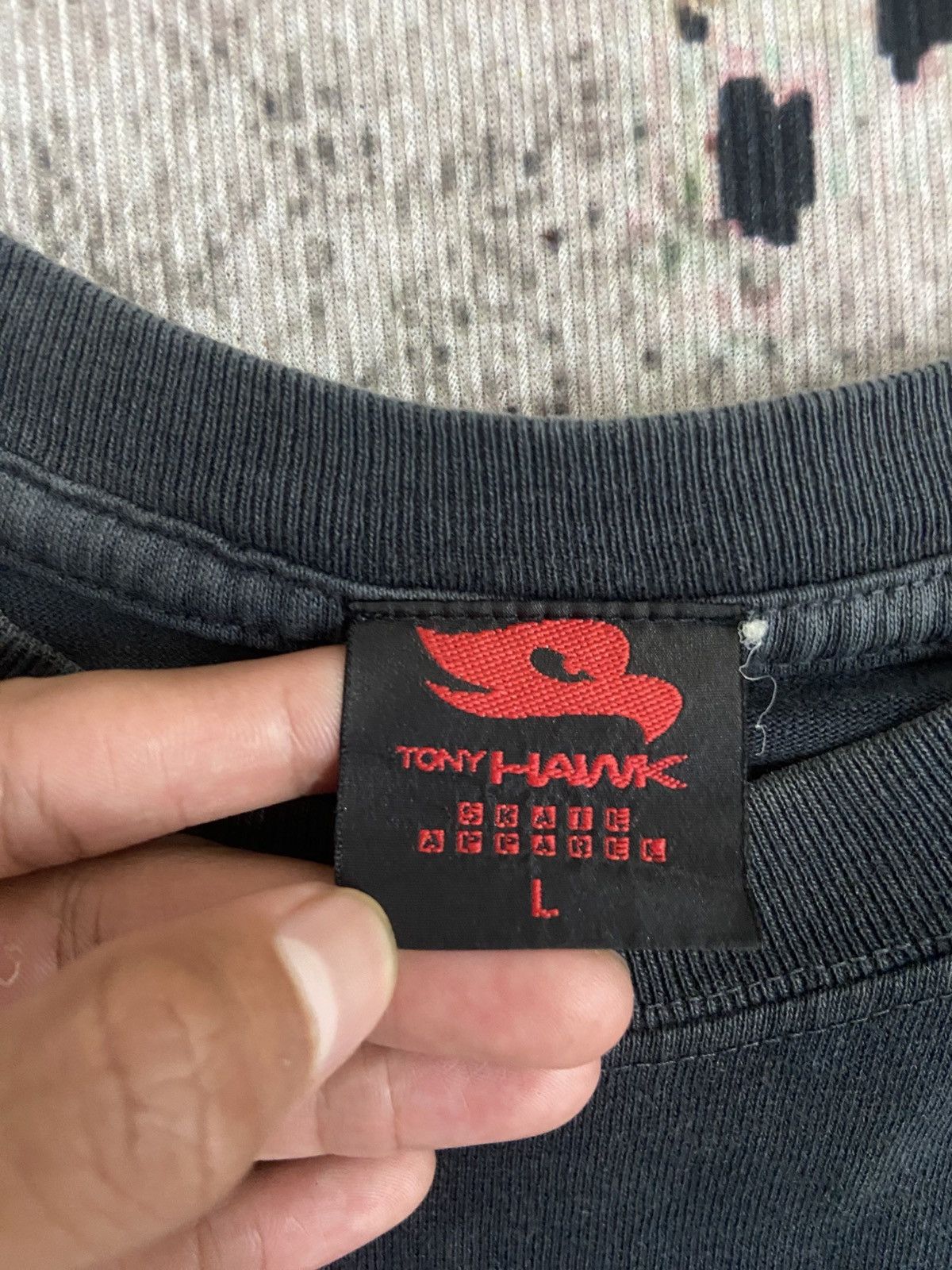 Tony Hawk Crazy Y2K Tony Hawk Skate Apparel Graphic tee Size US L / EU 52-54 / 3 - 4 Thumbnail