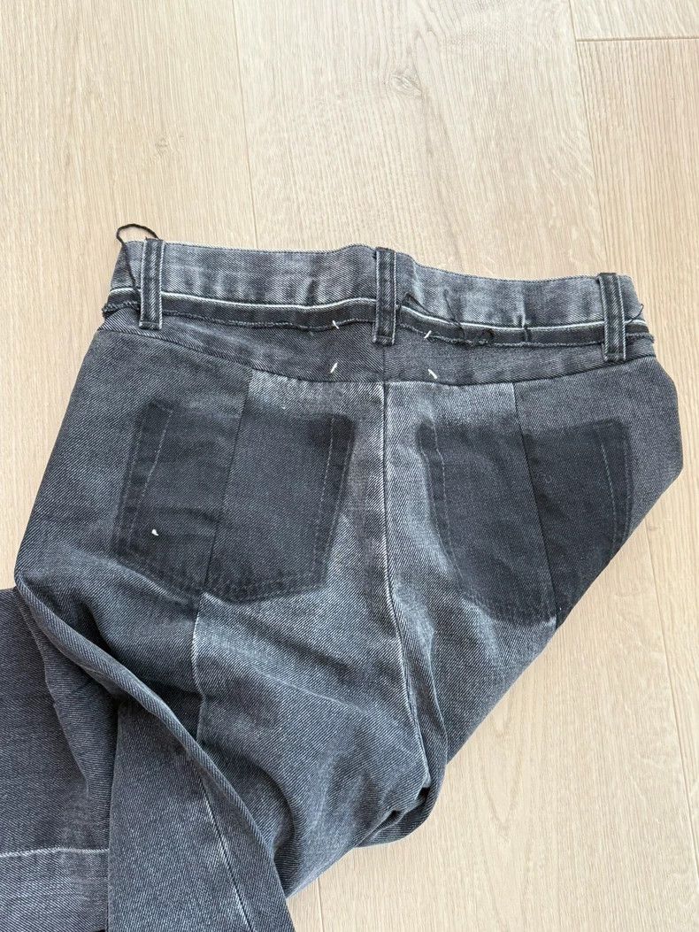 Maison Margiela Maison Margiela Stitched black jeans 2502-Nextarrow Size 24" / US 00 / IT 34 - 2 Thumbnail