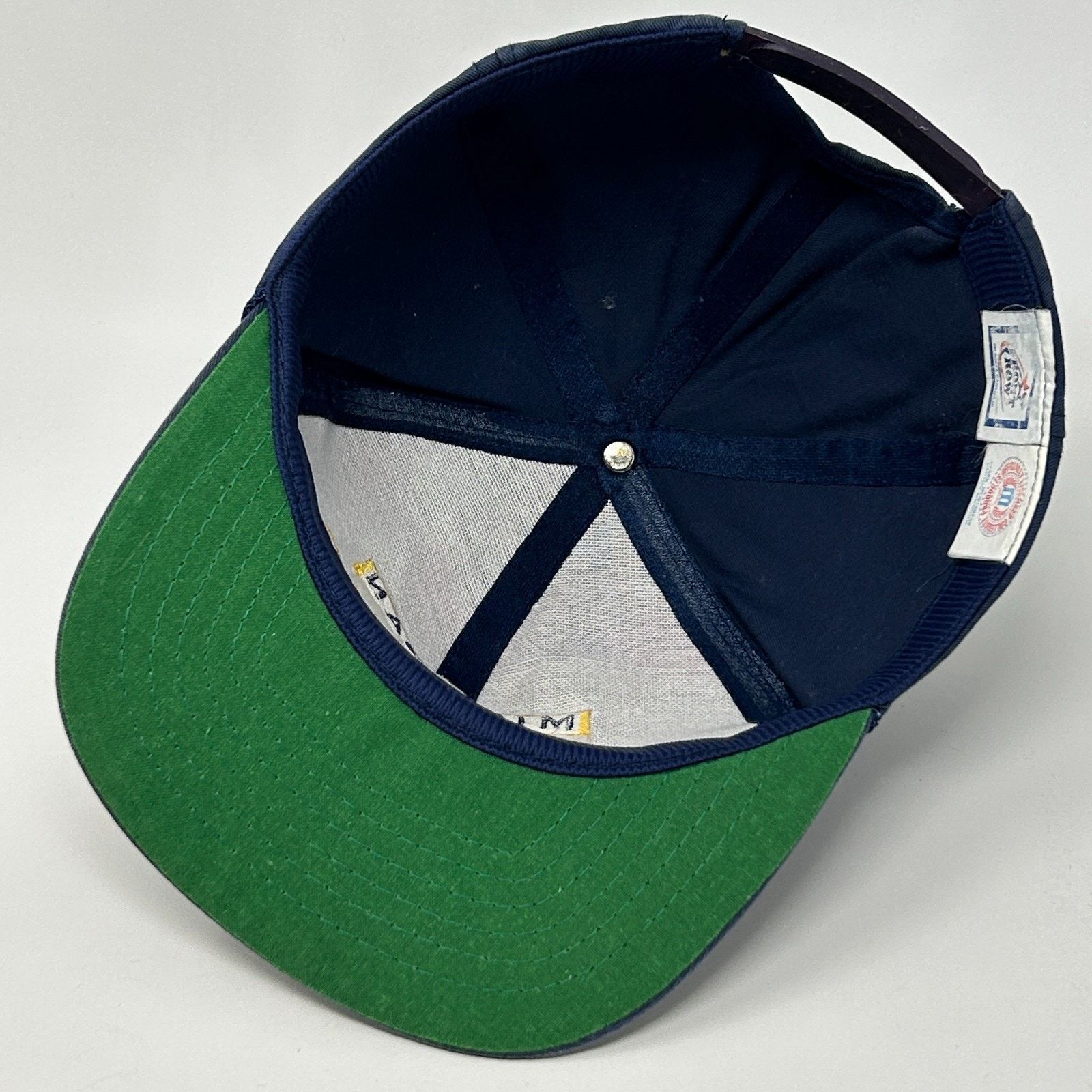Vintage Vintage 90s Michigan Wolverines Cap Baseball Hat University Size ONE SIZE - 4 Thumbnail
