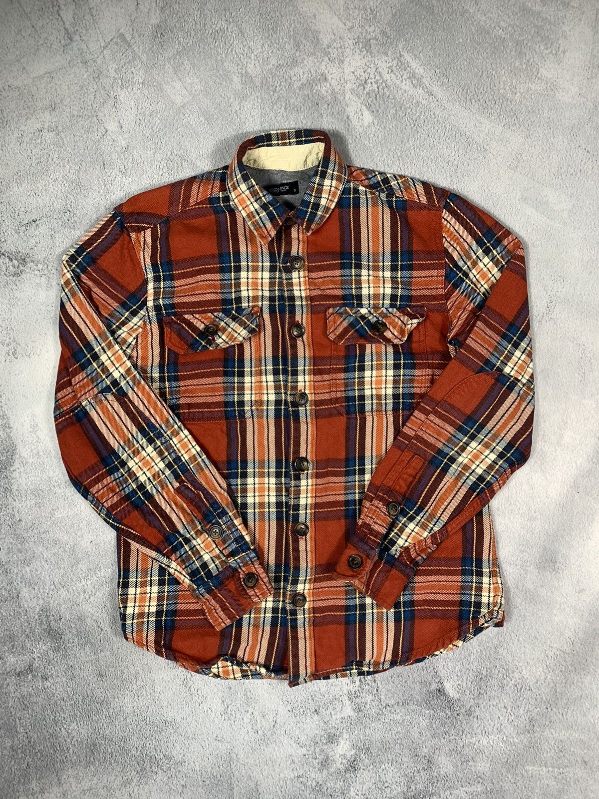 Flannel × Vintage Vintage Y2K style long sleeve button ups workwear size S Size US S / EU 44-46 / 1 - 1 Thumbnail