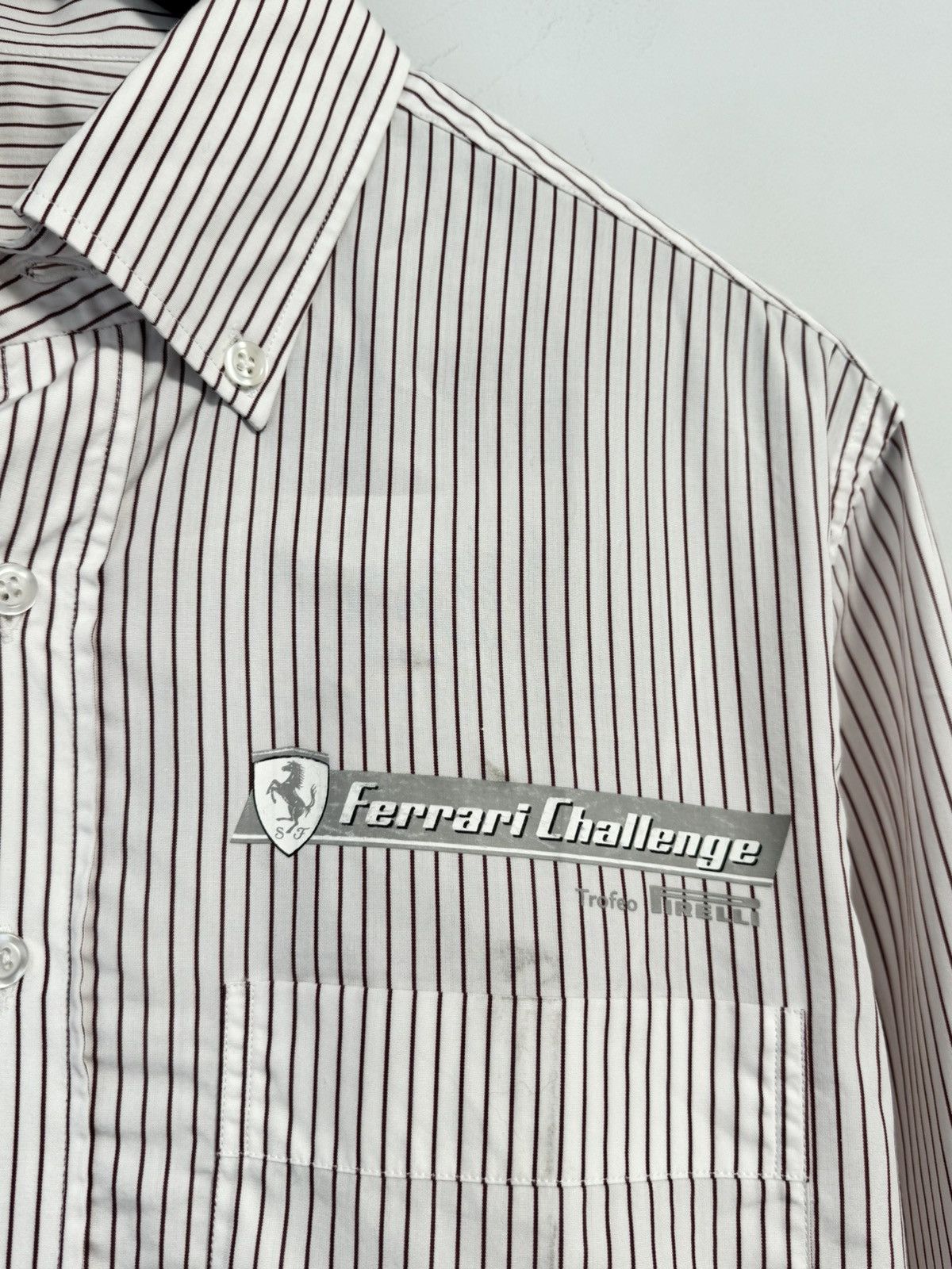 Puma Puma Ferrari Button Up Shirt Vintage Size US L / EU 52-54 / 3 - 7 Thumbnail