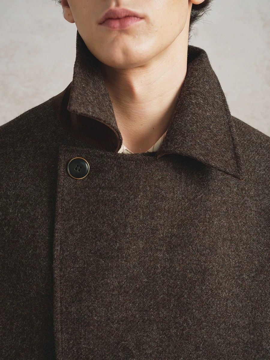 Other SageSalt Dark Brown Wool Zip Coat Convertible Collar Size US L / EU 52-54 / 3 - 2 Thumbnail