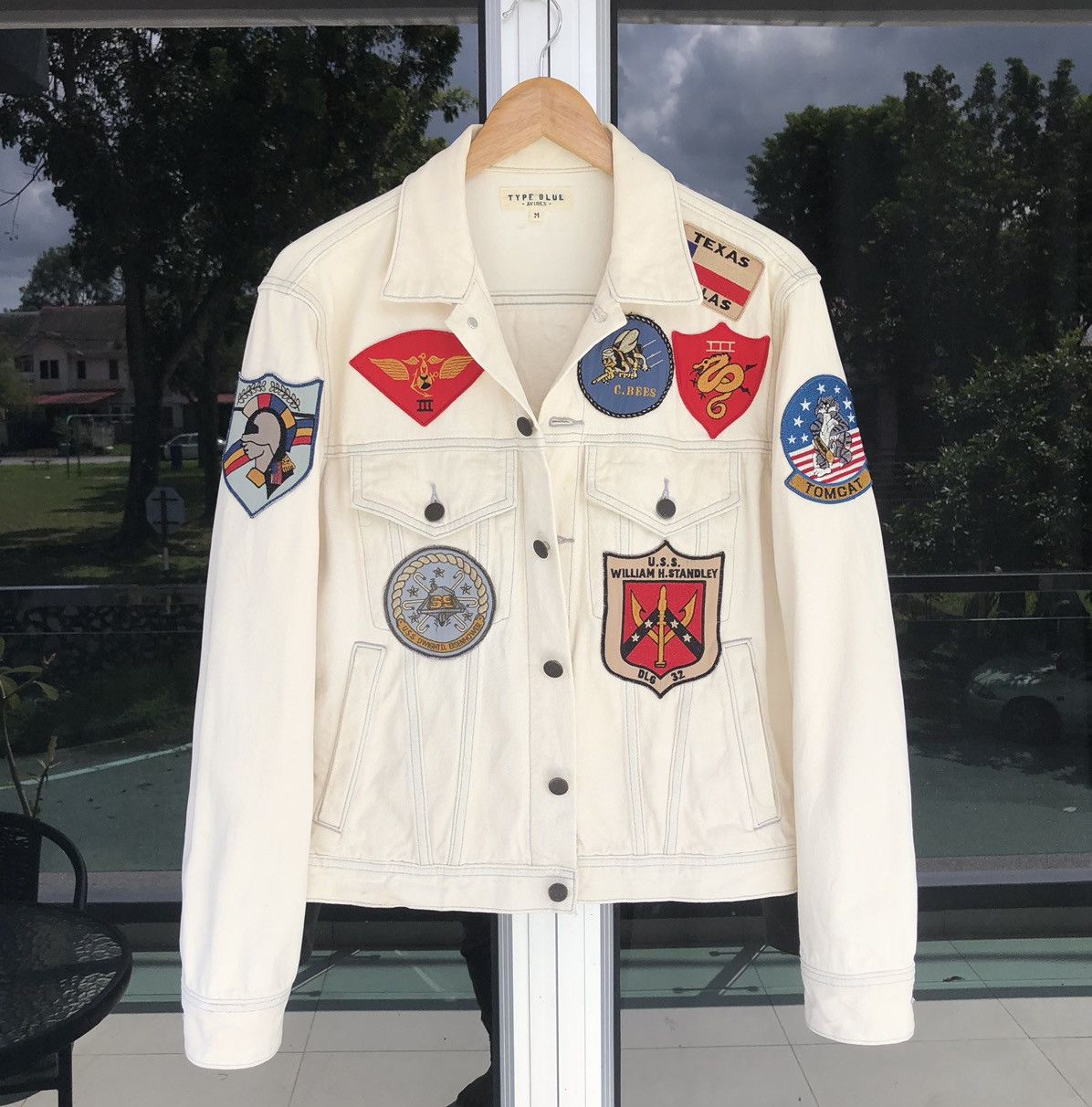 Avirex Avirex 🇺🇸 TYPE BLUE TOP GUN DENIM JACKET Men's Size US M / EU 48-50 / 2 - 3 Thumbnail