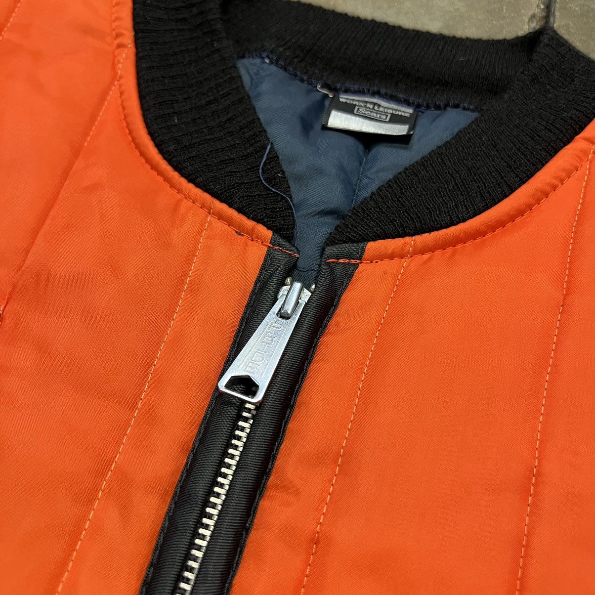 Sears × Vintage Vintage 80s Sears Work Leisure Puffer Vest Quilted Hunting Size US XL / EU 56 / 4 - 5 Thumbnail