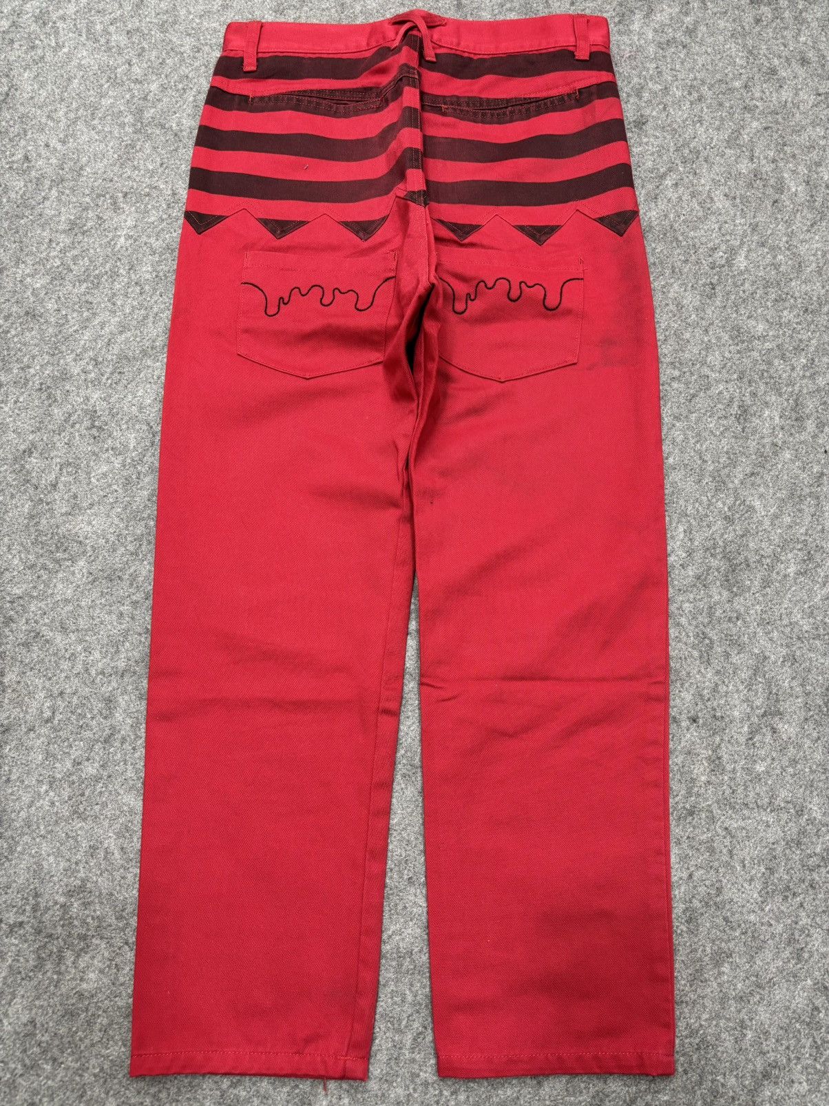 Japanese Brand CANDY STRIPPER Japan Emo Gothic Streetwear Eye Pant F690 Size US 30 / EU 46 - 16 Thumbnail