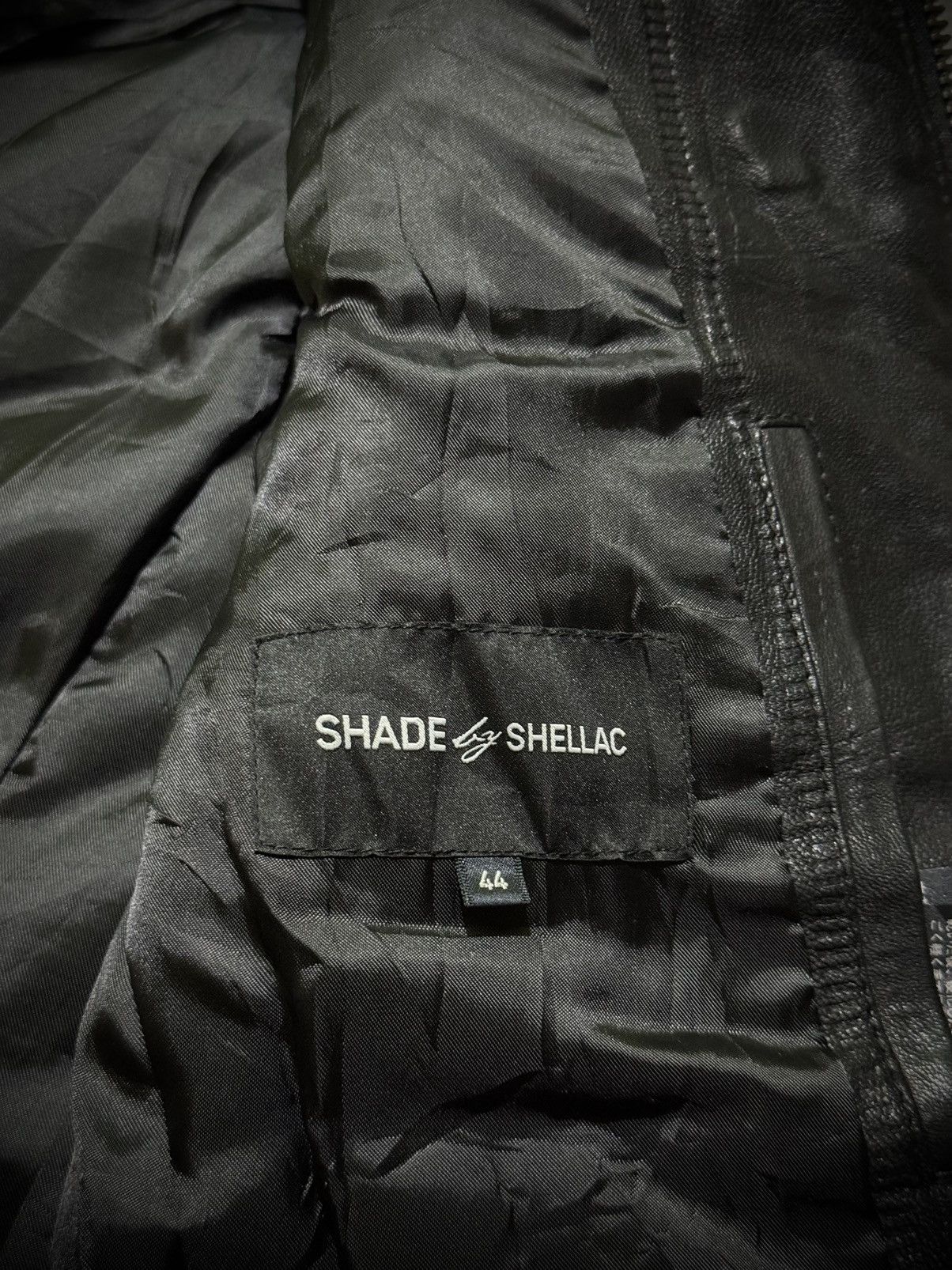 Shellac Shade Shellac If six was nine Goat Leather Black Vest Size US M / EU 48-50 / 2 - 9 Thumbnail