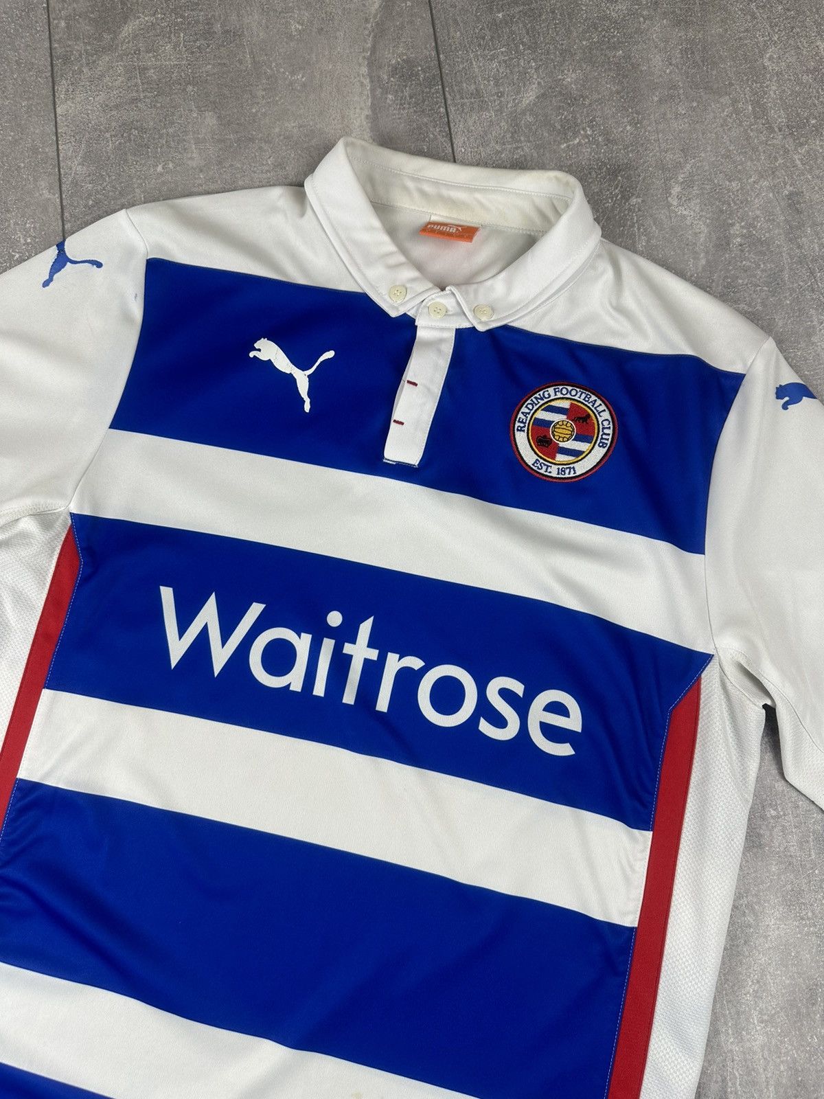 Puma Puma Reading FC Home Soccer Jersey 2014/15 Size US L / EU 52-54 / 3 - 7 Thumbnail