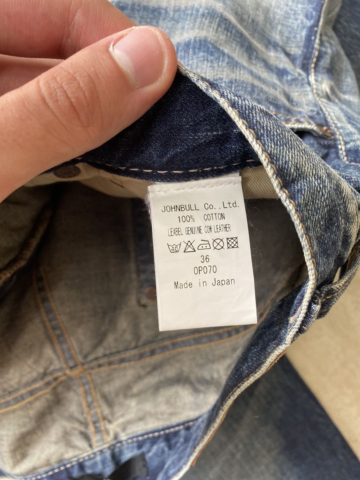 Johnbull John Bull Denim Jeans Size US 36 / EU 52 - 10 Thumbnail