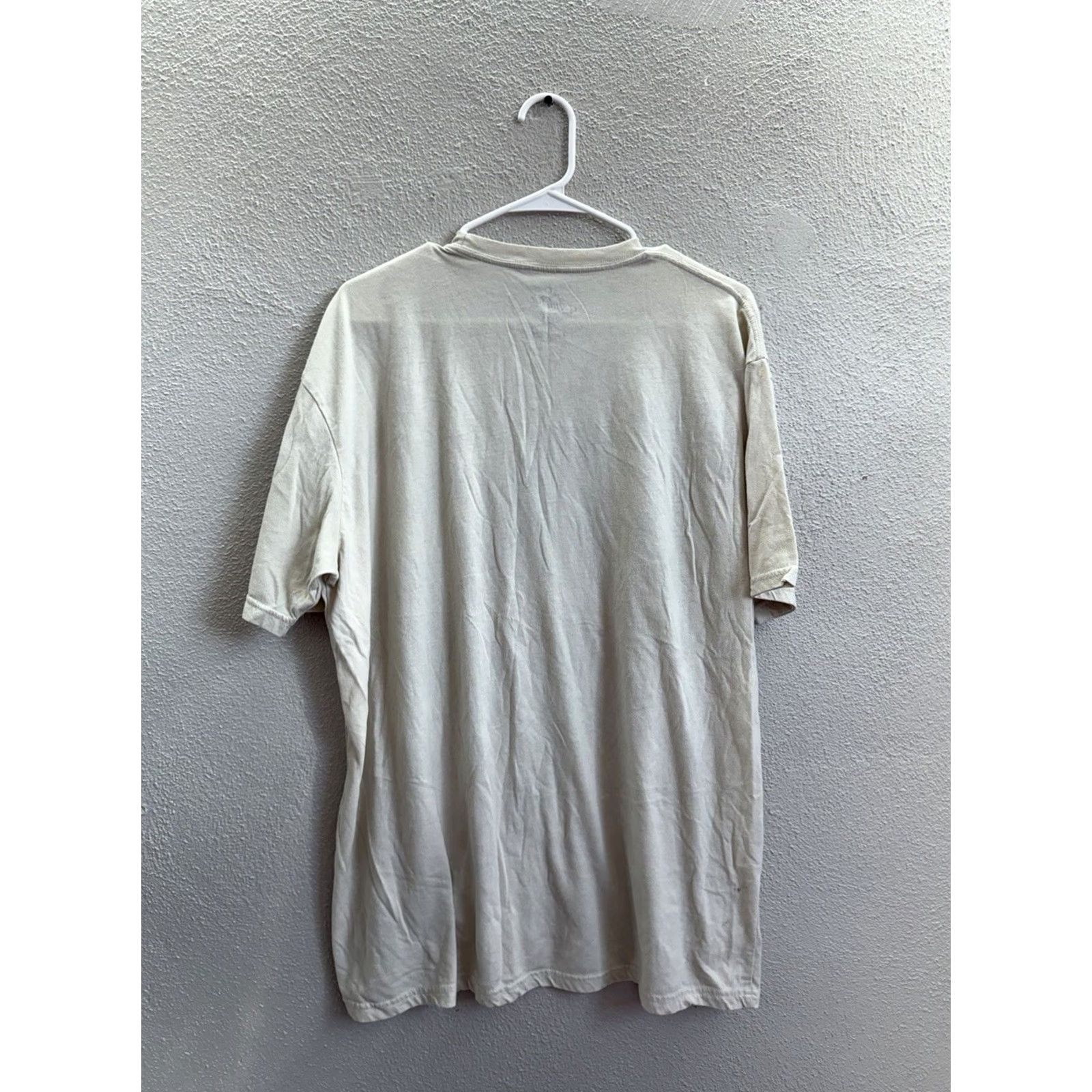 Vintage Live Outside The Limits Womens T-Shirt 2XL Coffee & Anxiety Short Sleeve Brown Knit Cotton Polyester Casual Short Sleeve T-Shirt Womens Size XXL / US 16-18 / IT 52-54 - 6 Thumbnail