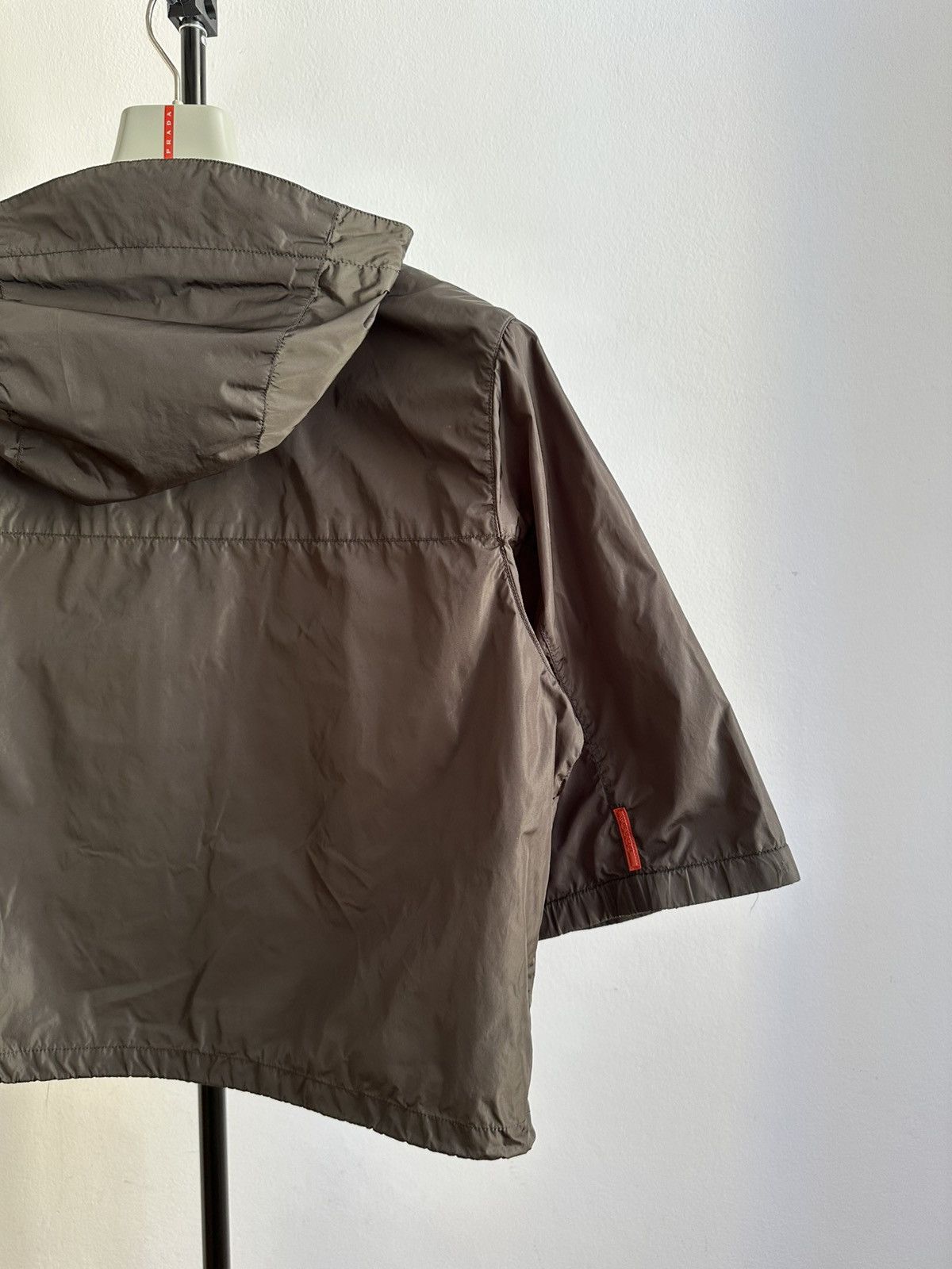 Prada Prada Sport Collection 00s Rare Vintage Cropped Nylon Jacket Size US S / EU 44-46 / 1 - 7 Thumbnail