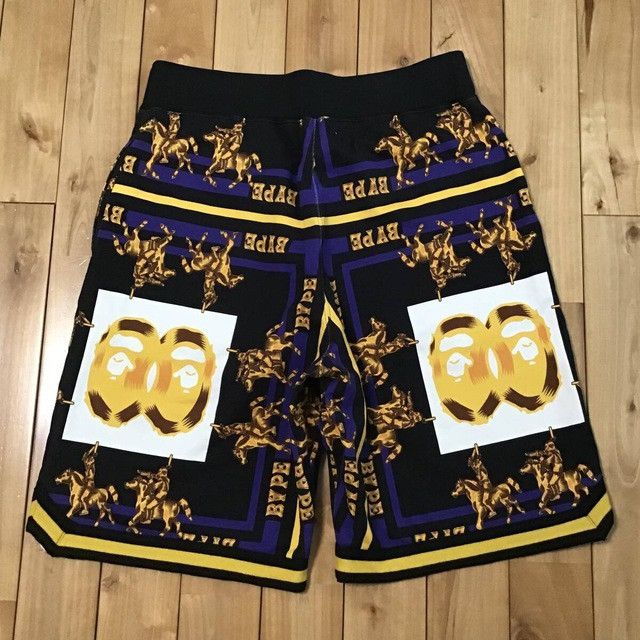 Bape BAPE DOUBLE APE HEAD Sweat Shorts a bathing ape ★size L Size US 34 / EU 50 - 2 Thumbnail