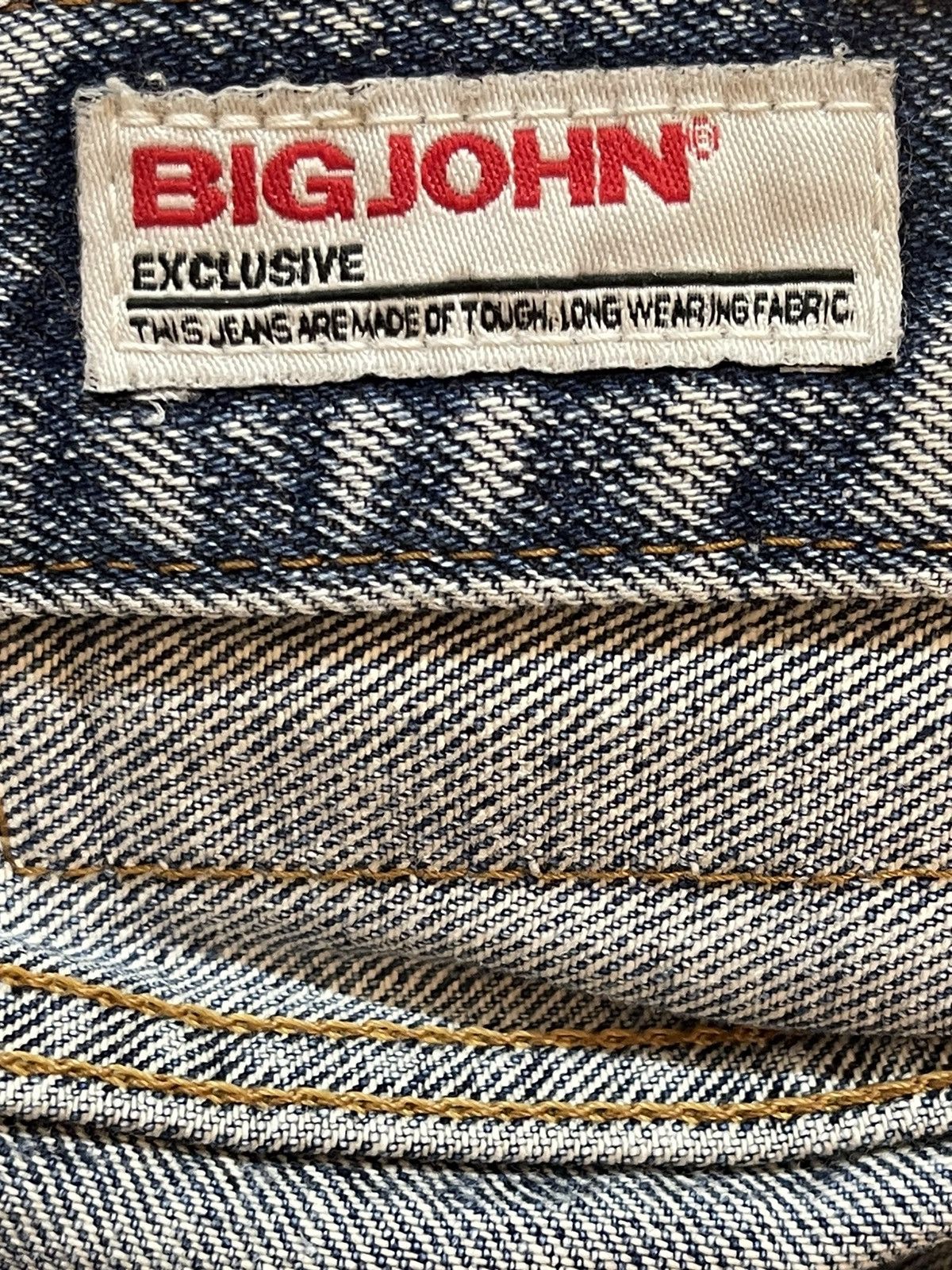 Big John Vintage Big John Faded Wash Distress Style Baggy Jeans Size US 32 / EU 48 - 10 Thumbnail
