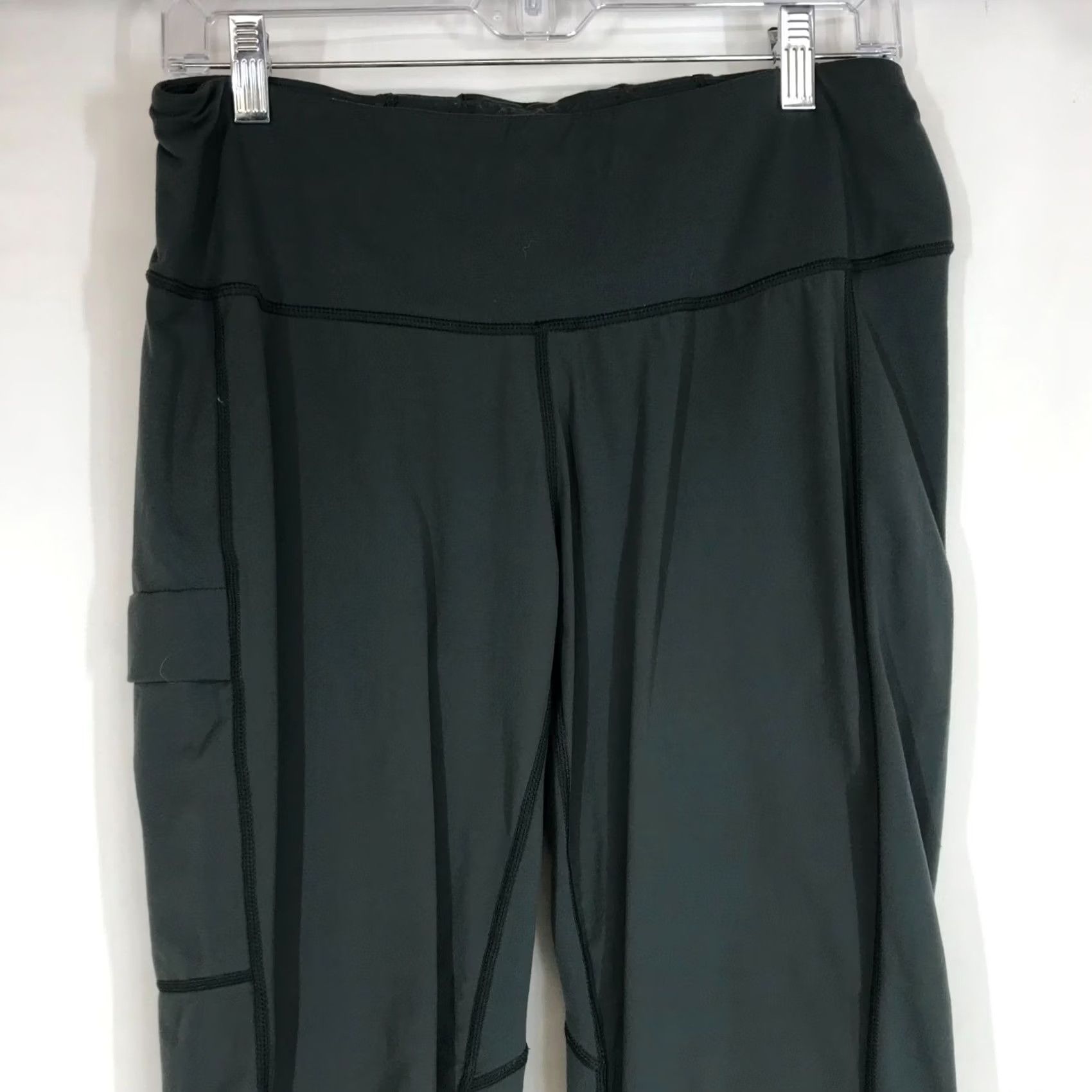 Vintage VINTAGE KUHL WOMEN'S L gray ELASTIC WAIST NYLON BLEND PULL-ON PANTS Size 36" / US 14 / IT 50 - 2 Thumbnail