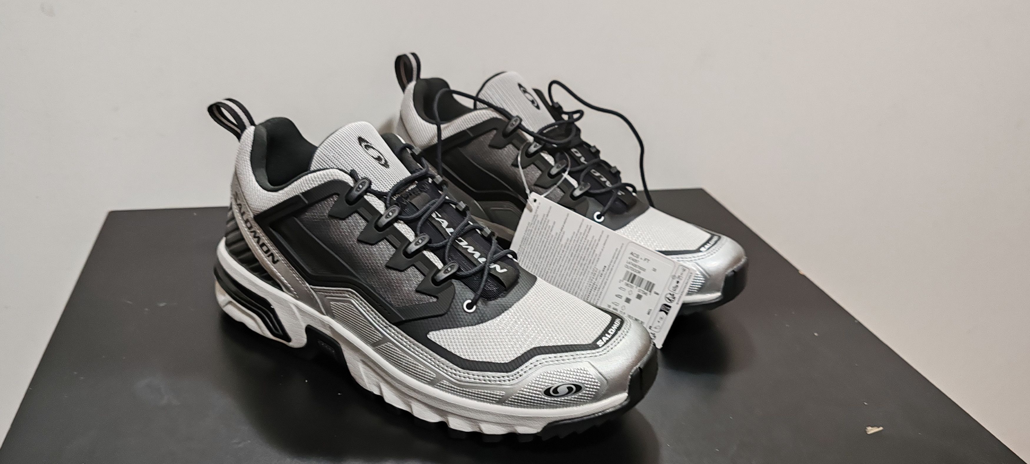 Salomon Salomon ACS +FT Glacier Gris/Black/Silver Tg:Eur 46 Size US 12.5 / EU 45-46 - 11 Thumbnail