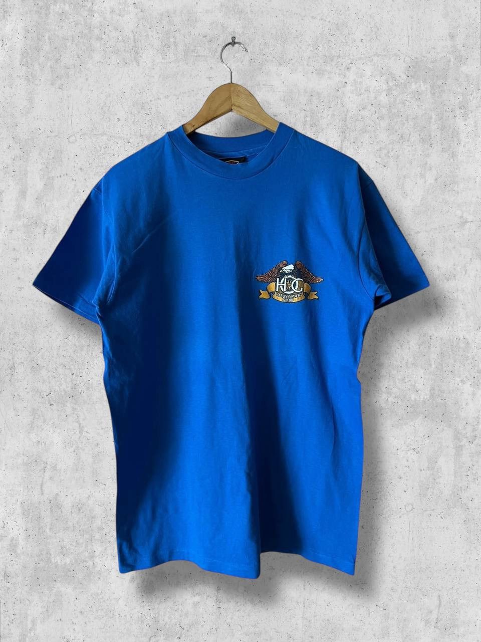 Harley Davidson HARLEY DAVIDSON 1992 hog rally bike vintage tee t shirt Size US L / EU 52-54 / 3 - 3 Thumbnail