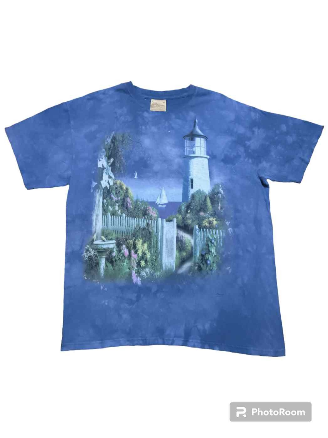 The Mountain × Vintage RARE Vintage The Mountain Flower Garden Beach Lighthouse Size US XL / EU 56 / 4 - 2 Thumbnail