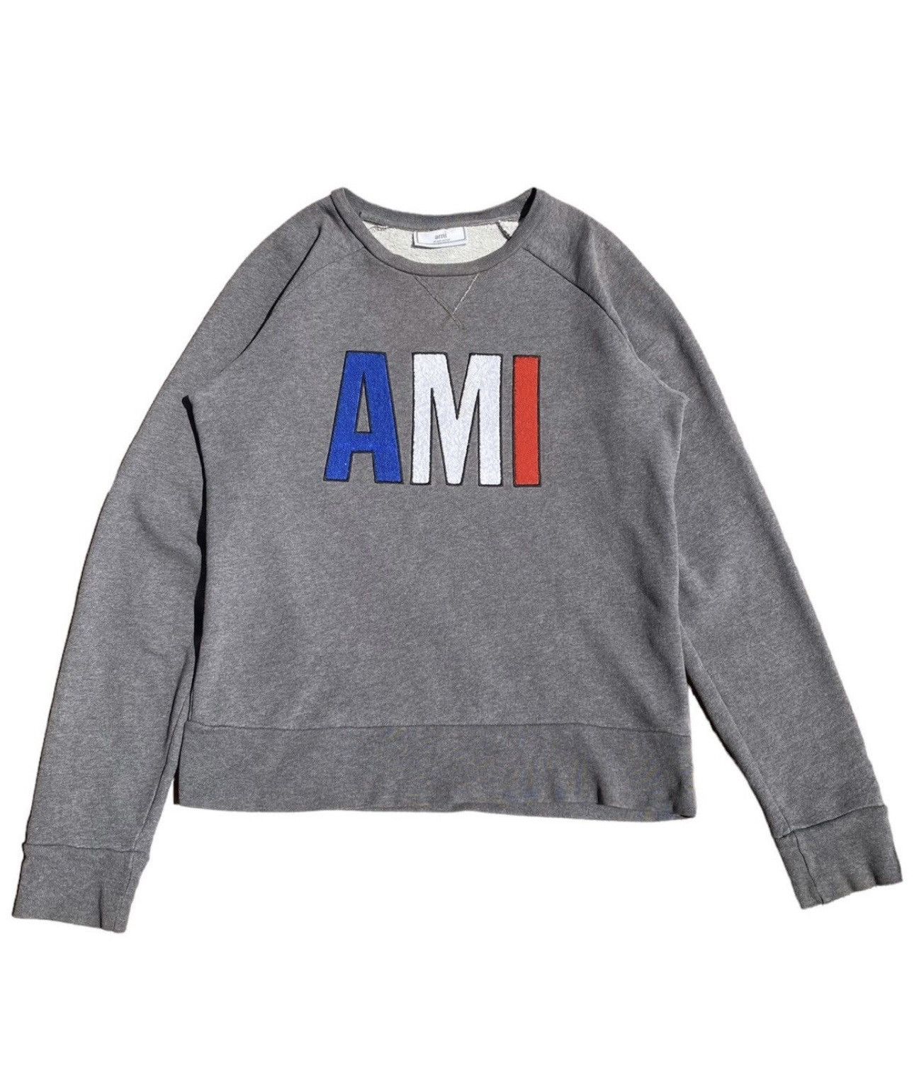 AMI AMI Paris Big logo crewneck Size US M / EU 48-50 / 2 - 1 Thumbnail