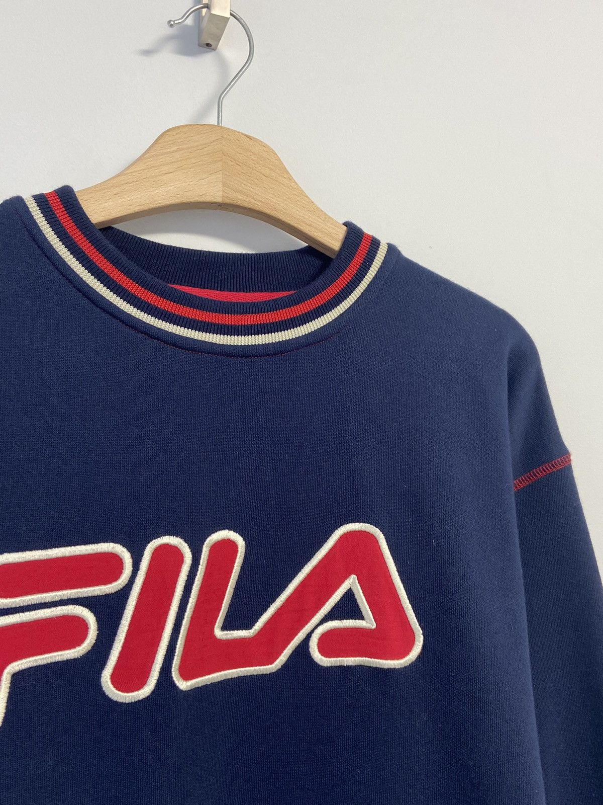 Fila Fila Vintage Sweatshirt 90’s Logo y2k style Size US L / EU 52-54 / 3 - 6 Thumbnail