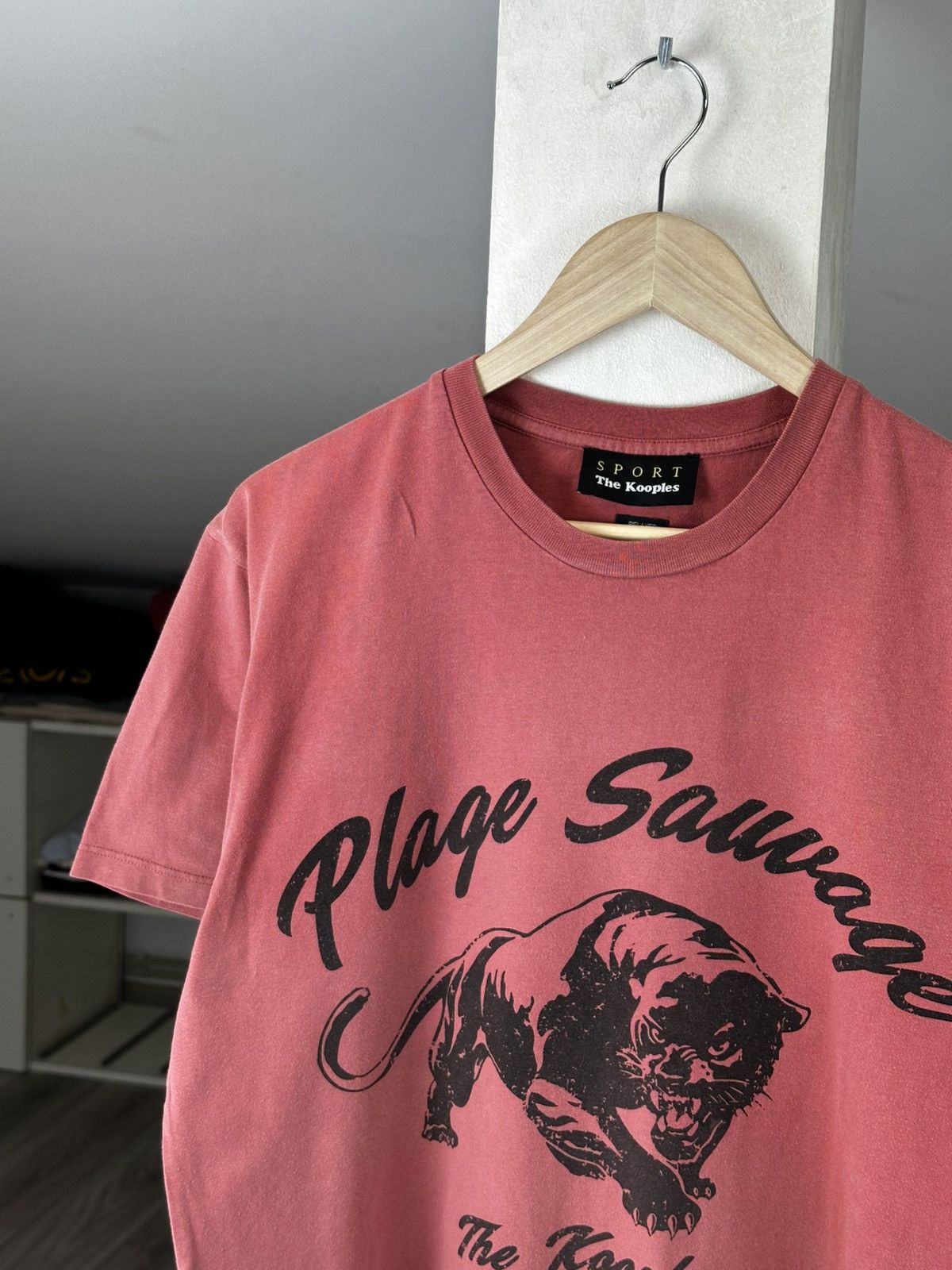 The Kooples The Kooples Paris Printed Panther Tour T-Shirt Size US S / EU 44-46 / 1 - 2 Thumbnail