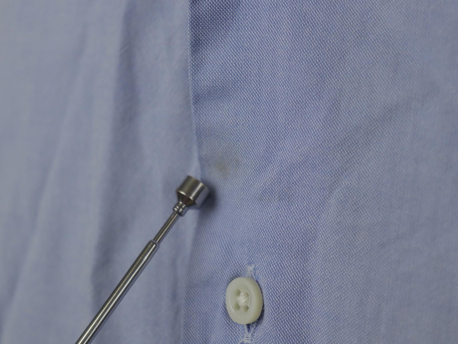 Armani Armani Blue Collared Button-Up Dress Shirt Size 42 Size 38R - 5 Thumbnail