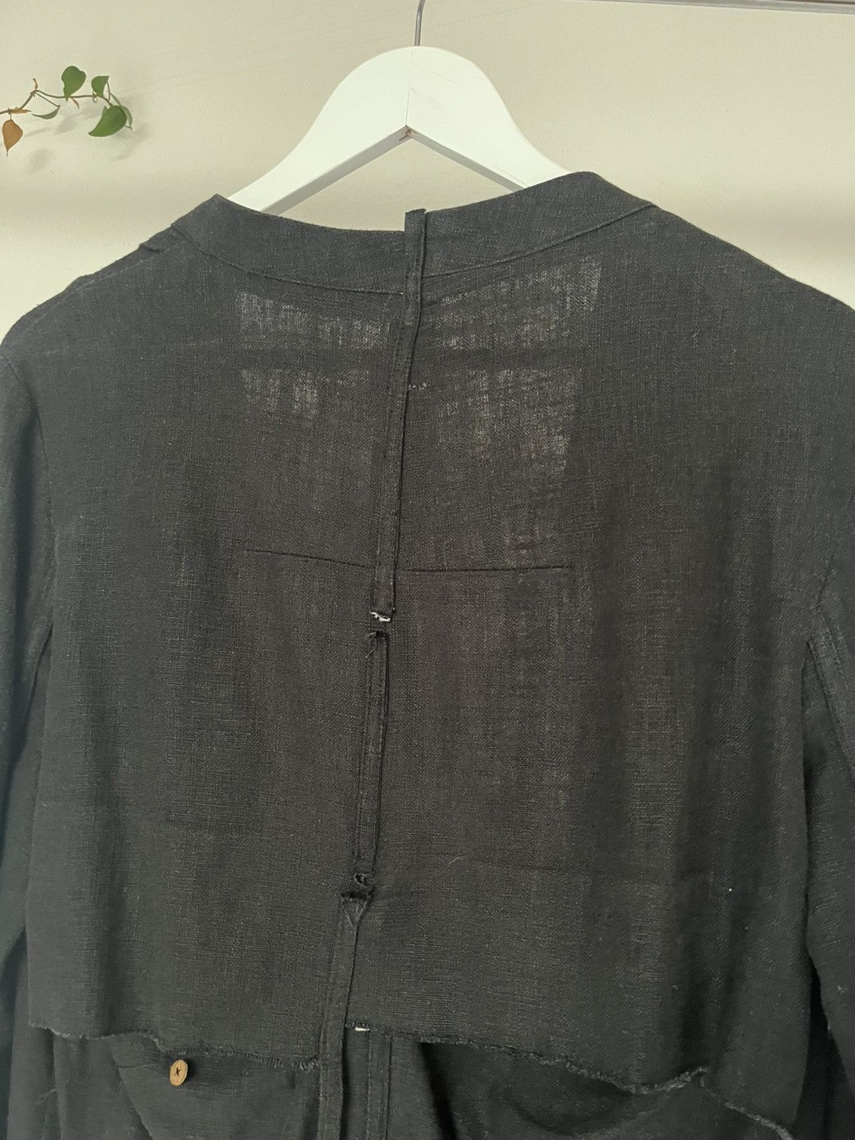 Aleksandr Manamis Aleksandr Manamis Long Linen Avant-Garde Coat Size US M / EU 48-50 / 2 - 14 Thumbnail
