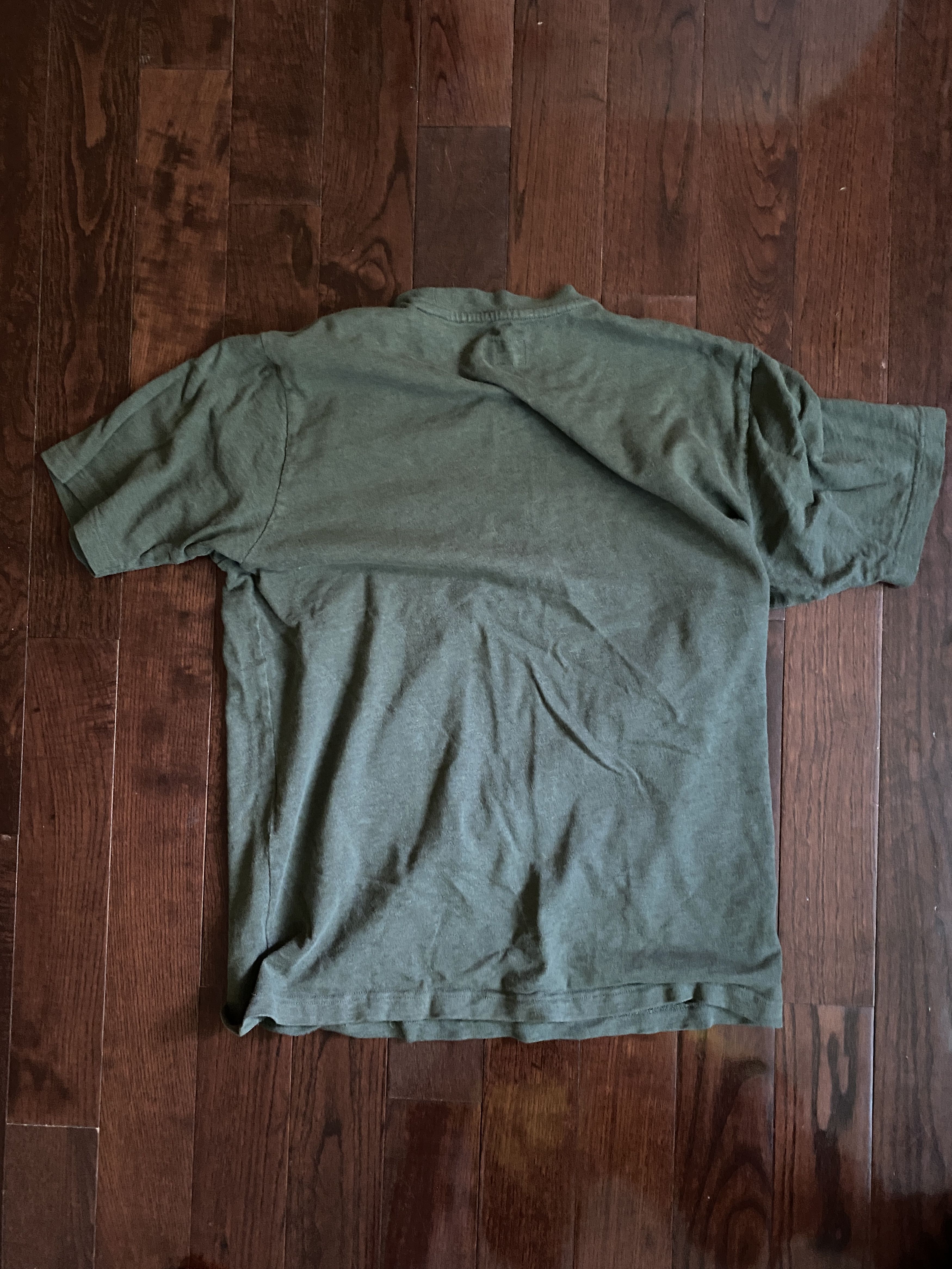 Supreme S/S Pocket Tee Olive Size US L / EU 52-54 / 3 - 2 Thumbnail