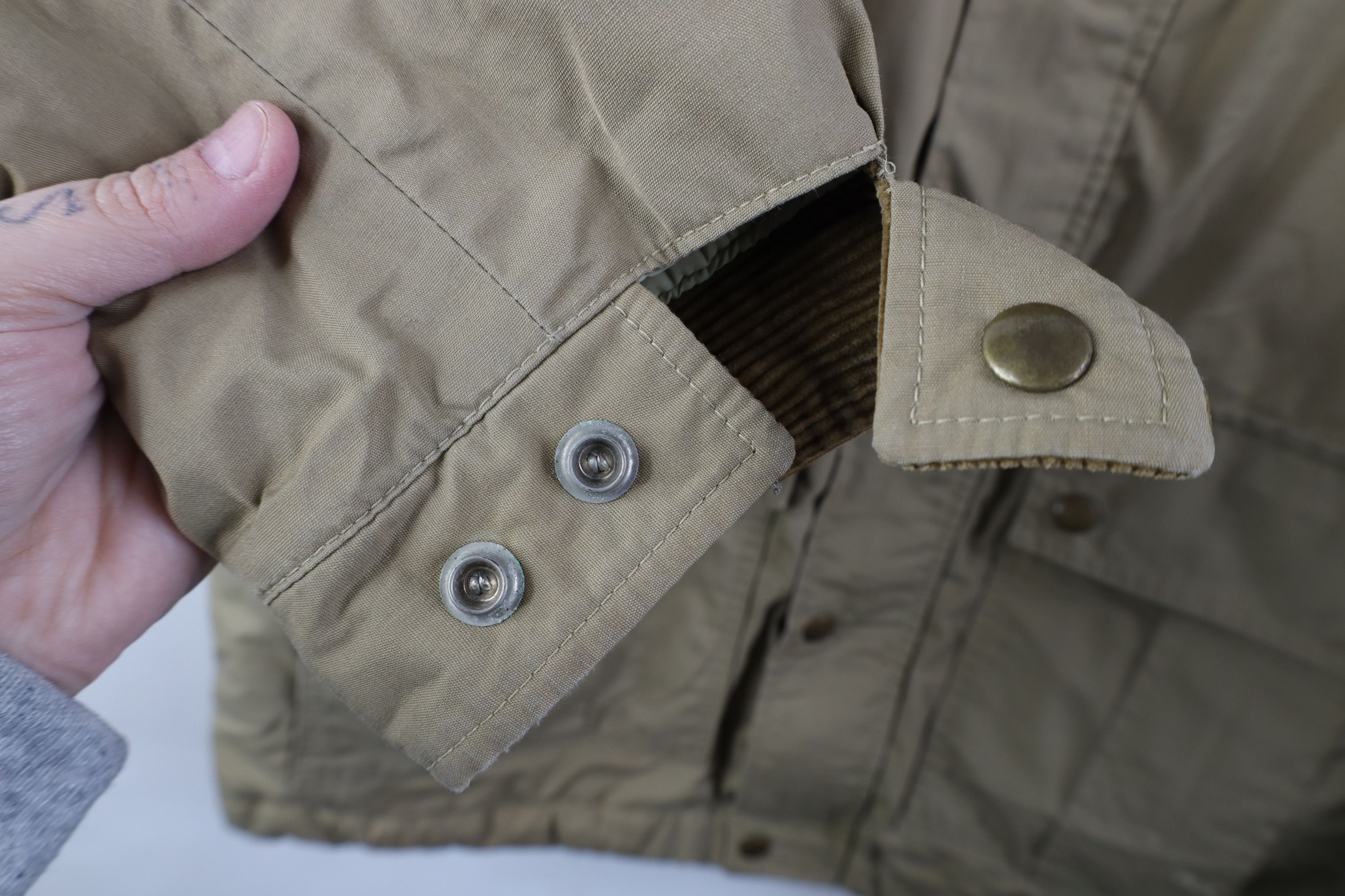 Vintage Vintage 70s Streetwear Fleece Lined Hooded Bomber Jacket USA Size US XL / EU 56 / 4 - 7 Thumbnail