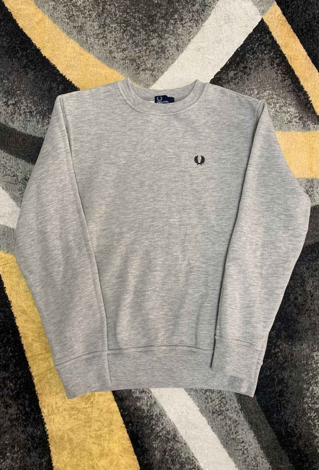 Fred Perry Fred Perry Sweatshirt Grey Size ONE SIZE - 1 Thumbnail