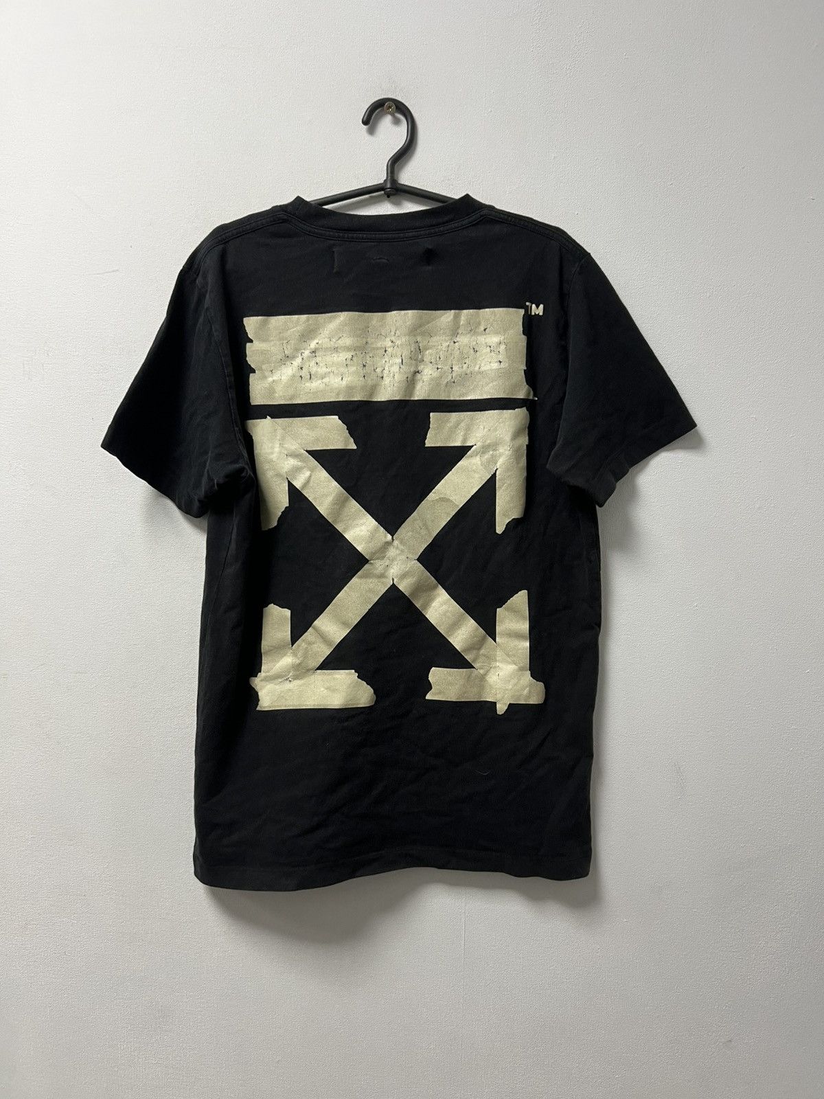 Off-White Off-White T-Shirt Big Logo Luxury Hype Rare Size US M / EU 48-50 / 2 - 1 Thumbnail